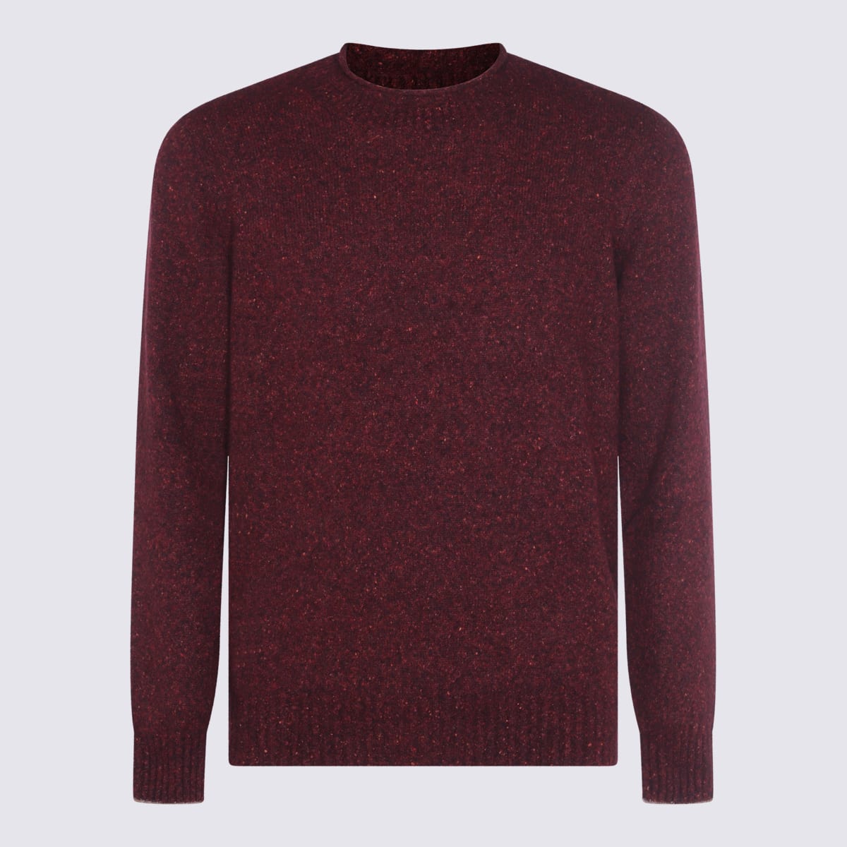 Brunello Cucinelli Dark Red Cotton Knitwear