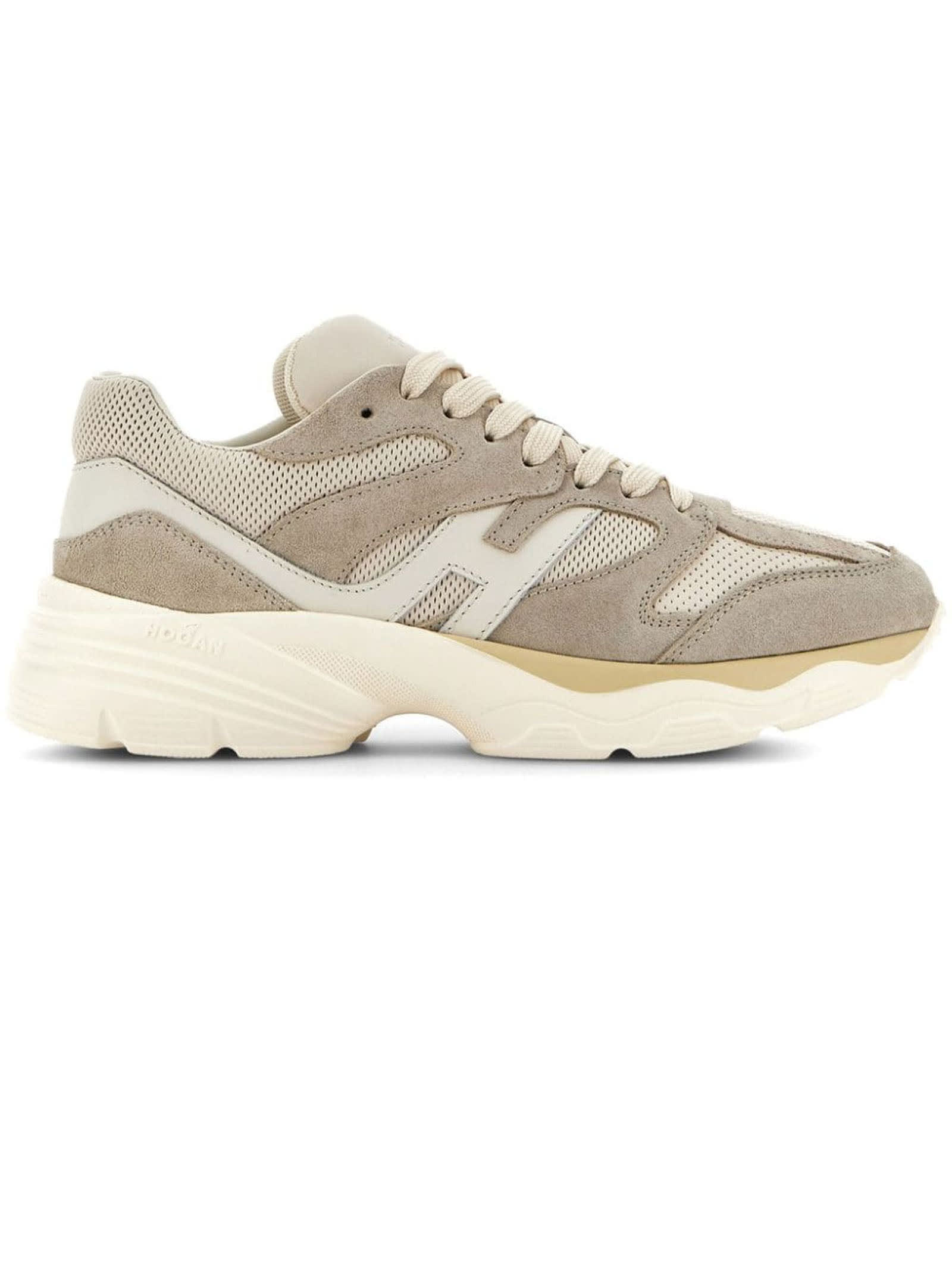Hogan Sneakers H665 Beige In Beige