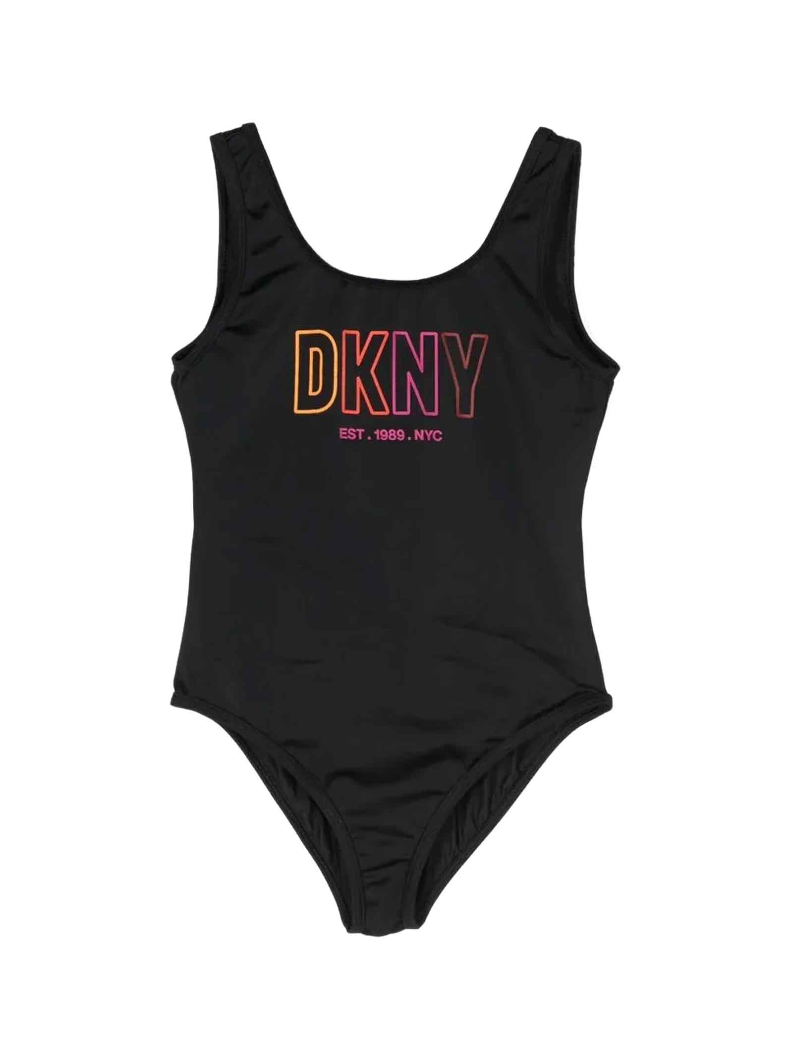DKNY Black Swimsuit Girl
