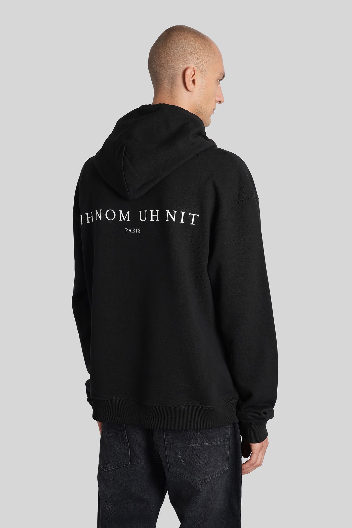 Ih Nom Uh Nit Sweatshirt In Black Cotton In Black