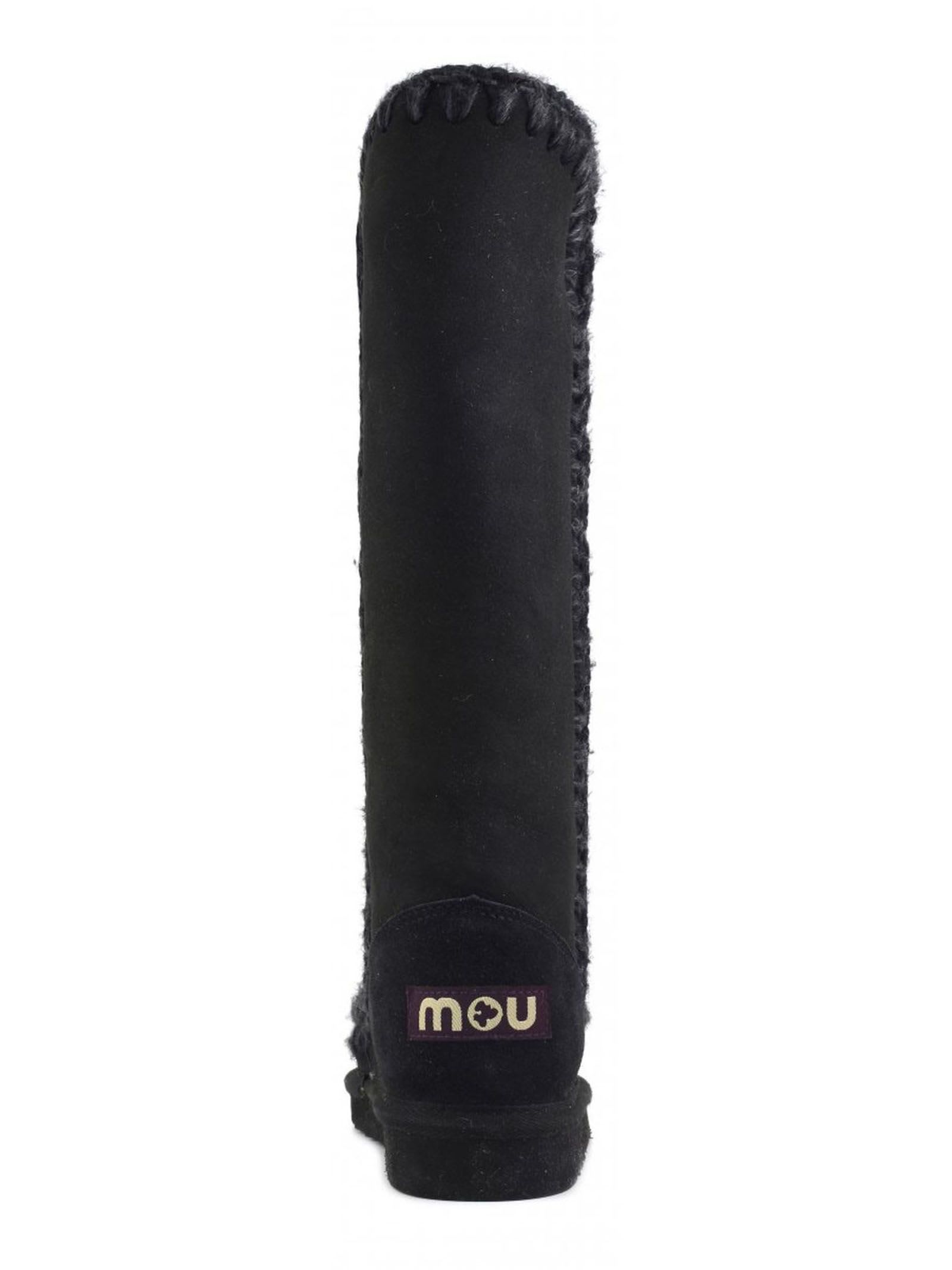 Shop Mou Black Double-face Sheepskin Eskimo 40