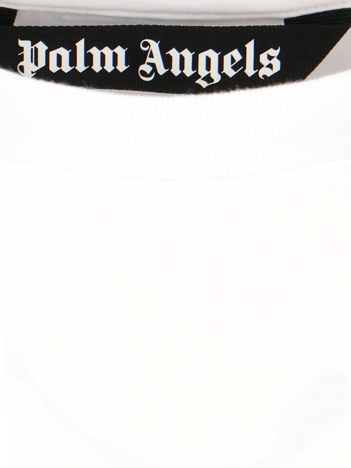 Shop Palm Angels Logo T-shirt In White