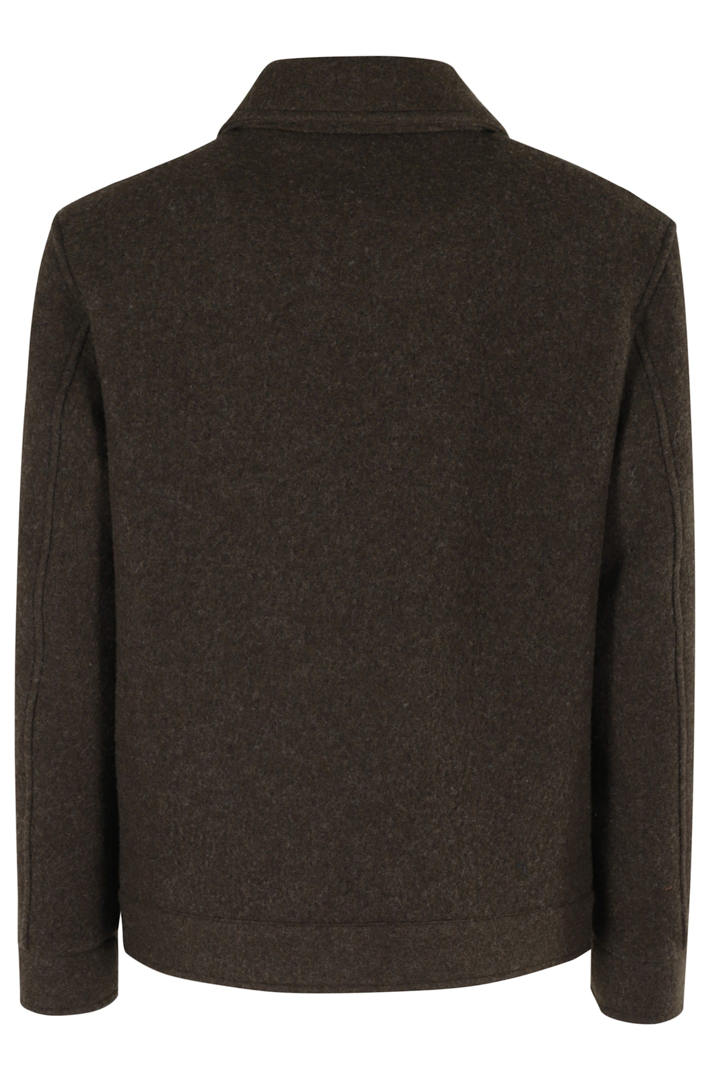 Fay Plush Truck Jacket Archive In Brown