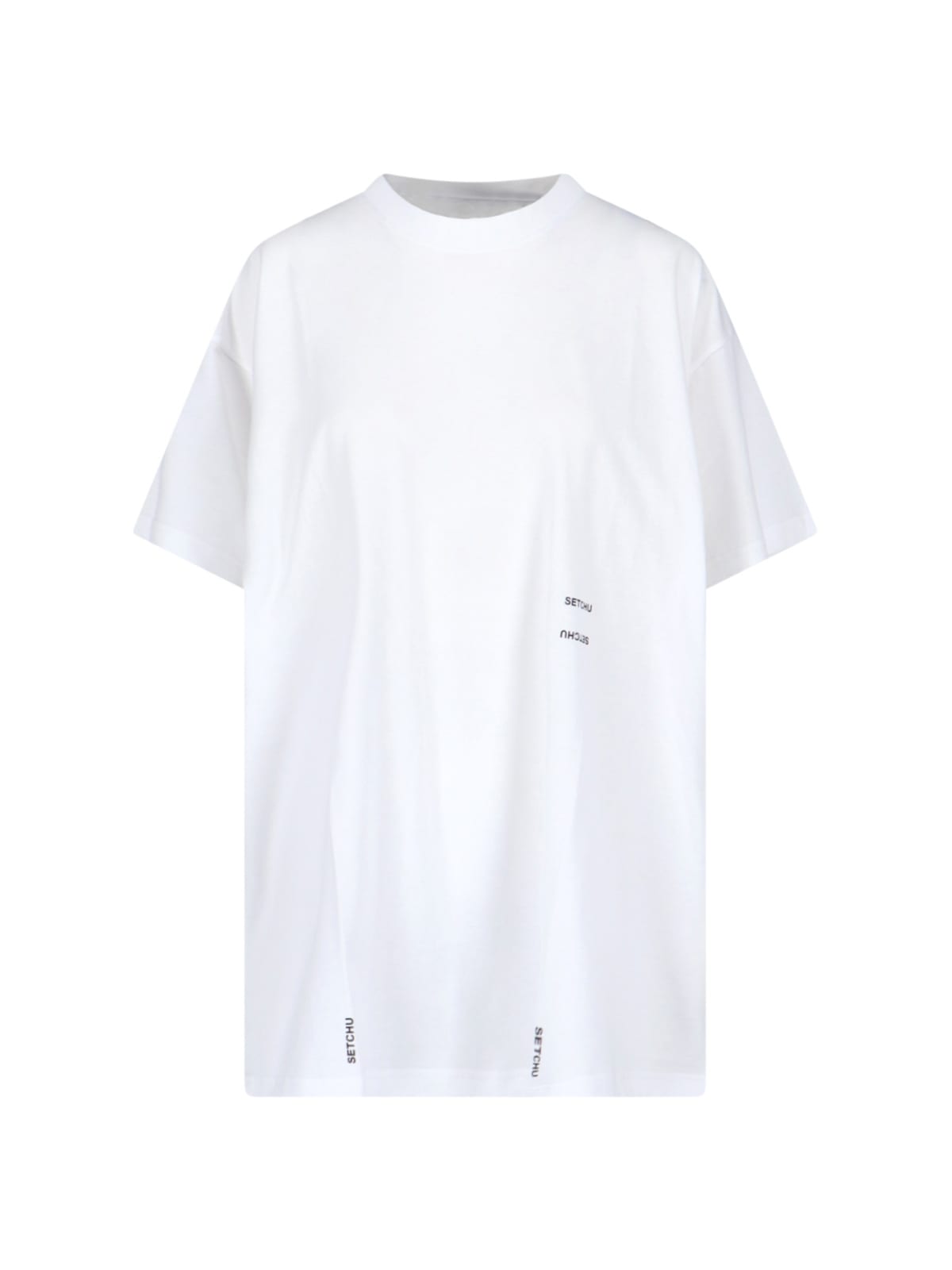 Shop Setchu Logo T-shirt In White