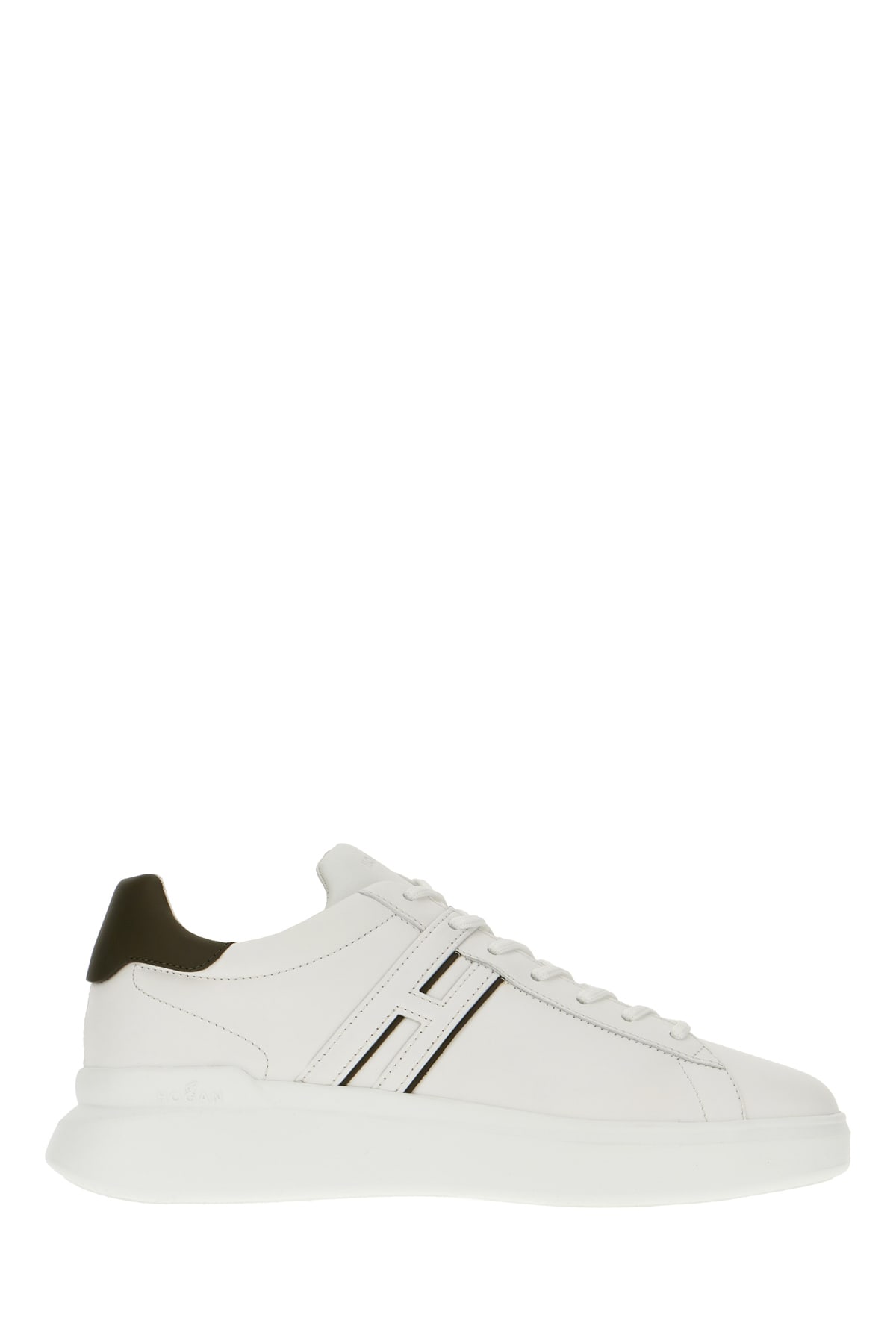 White Leather H580 Sneakers