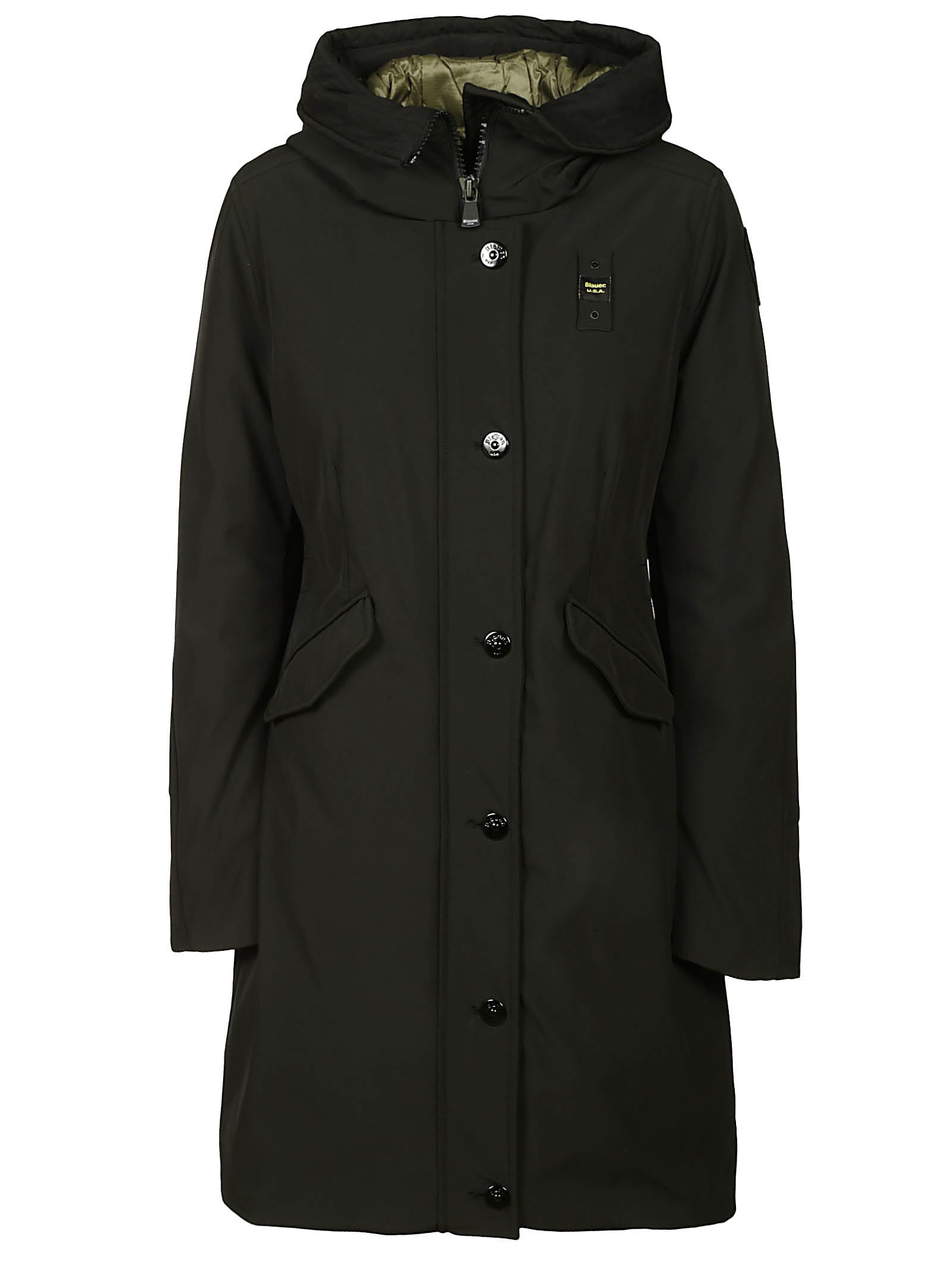 Blauer Buttoned Hooded Parka