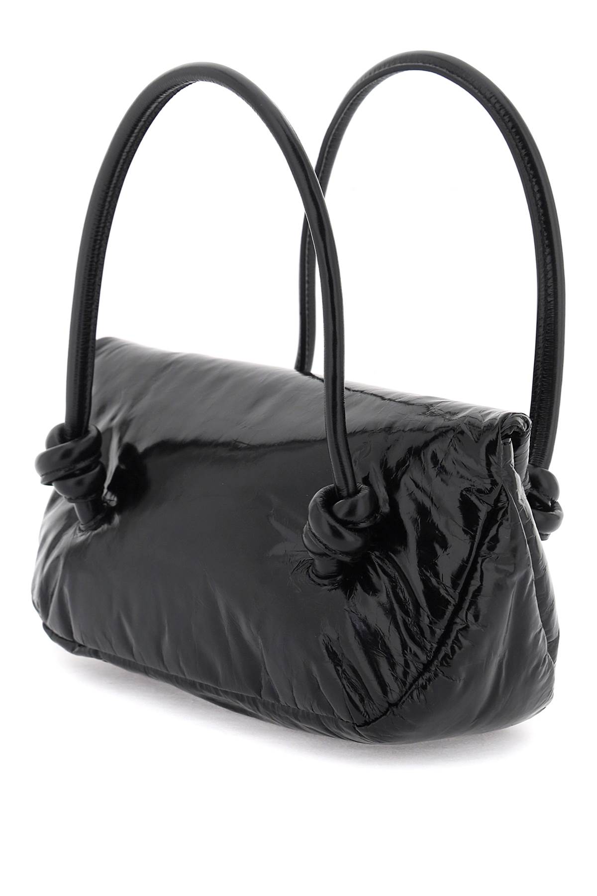 Jil Sander Black Leather Bag In 1