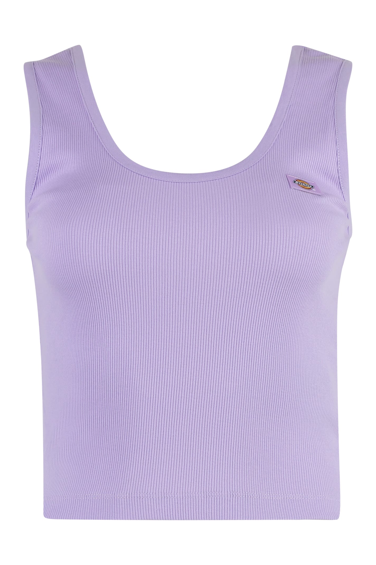 Shop Dickies Mapleton Cotton Tank Top In Lilac