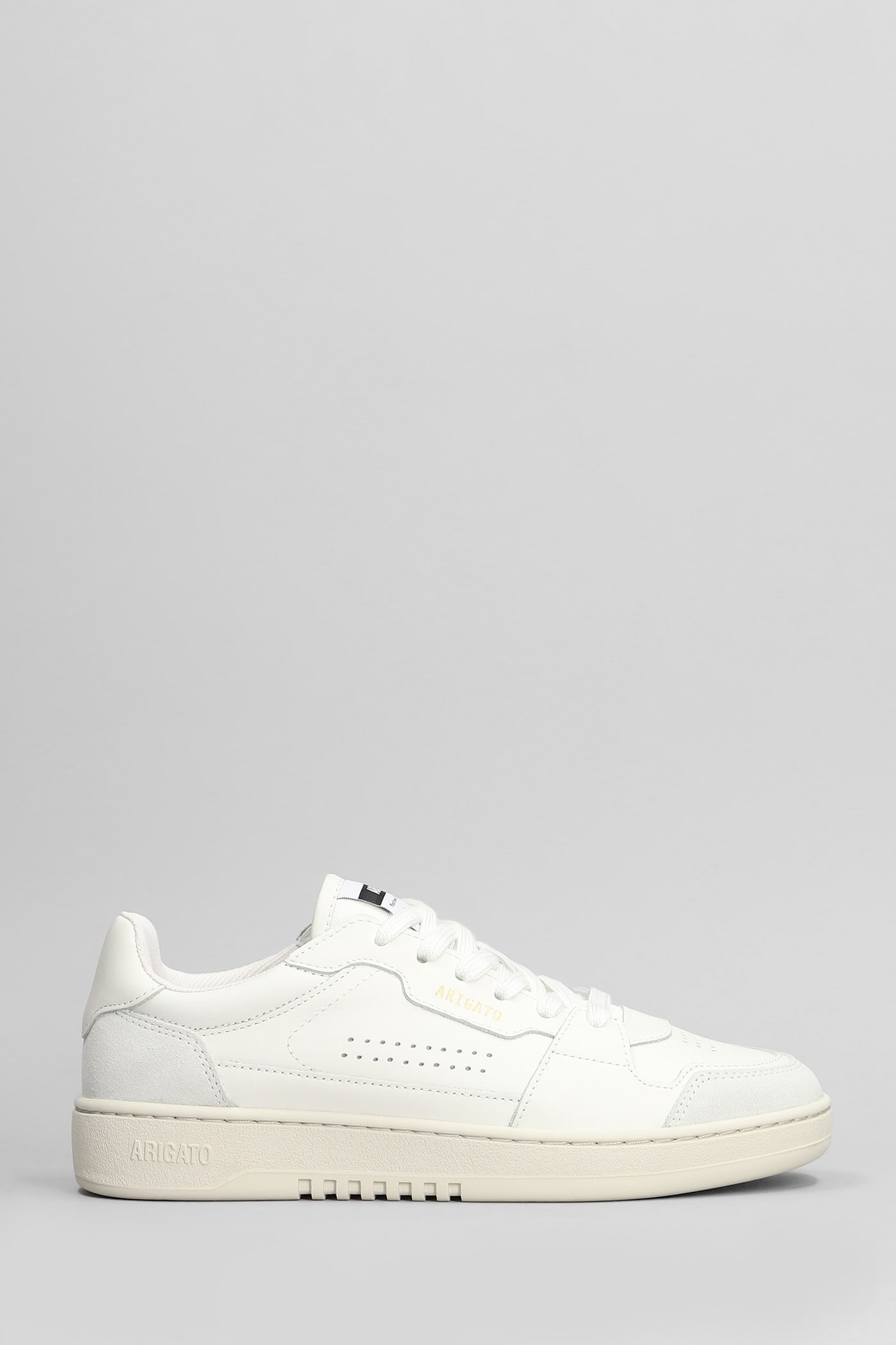 Dice Lo Sneakers In White Leather