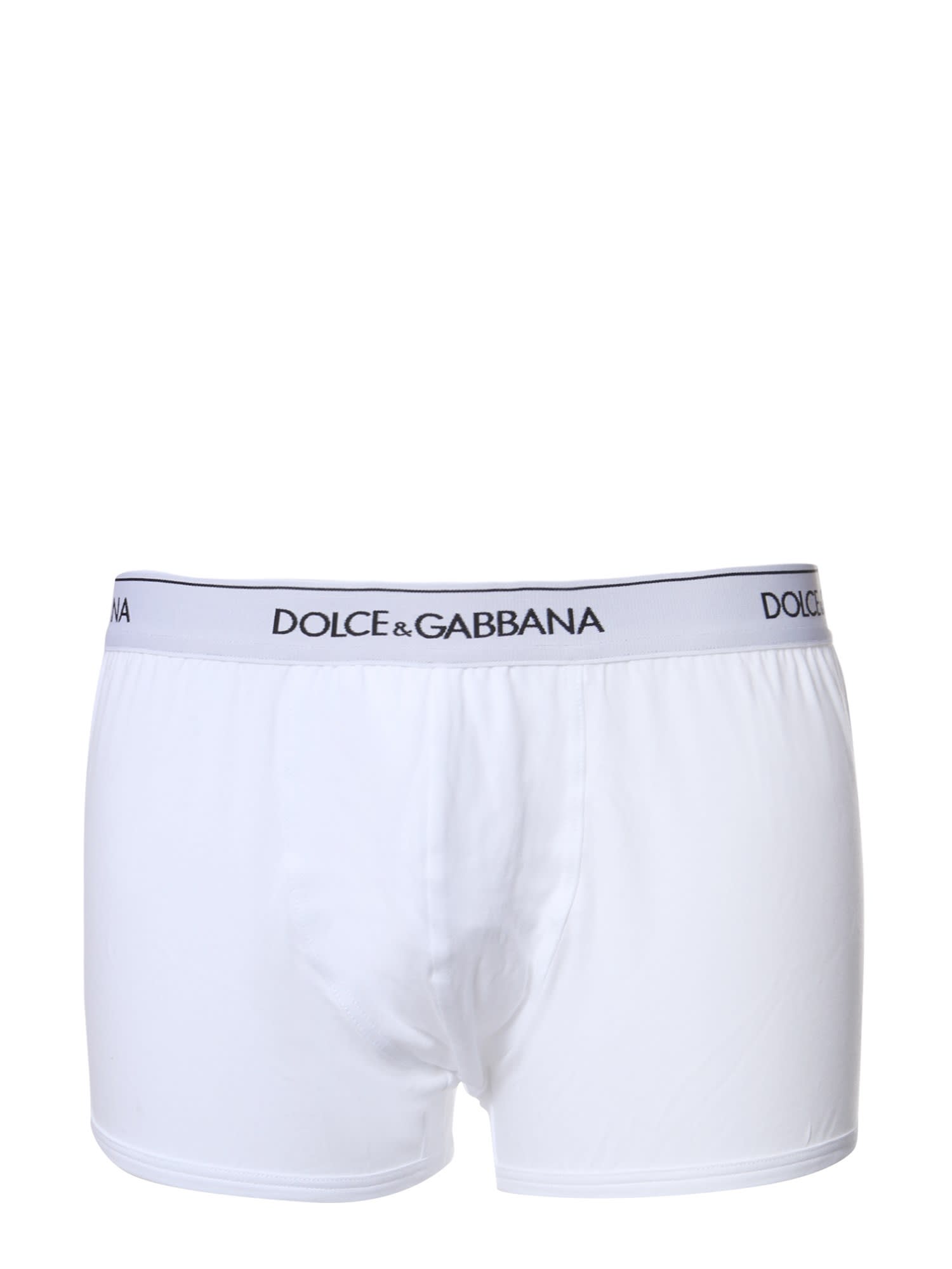 Shop Dolce & Gabbana Pack Of Two Boxers