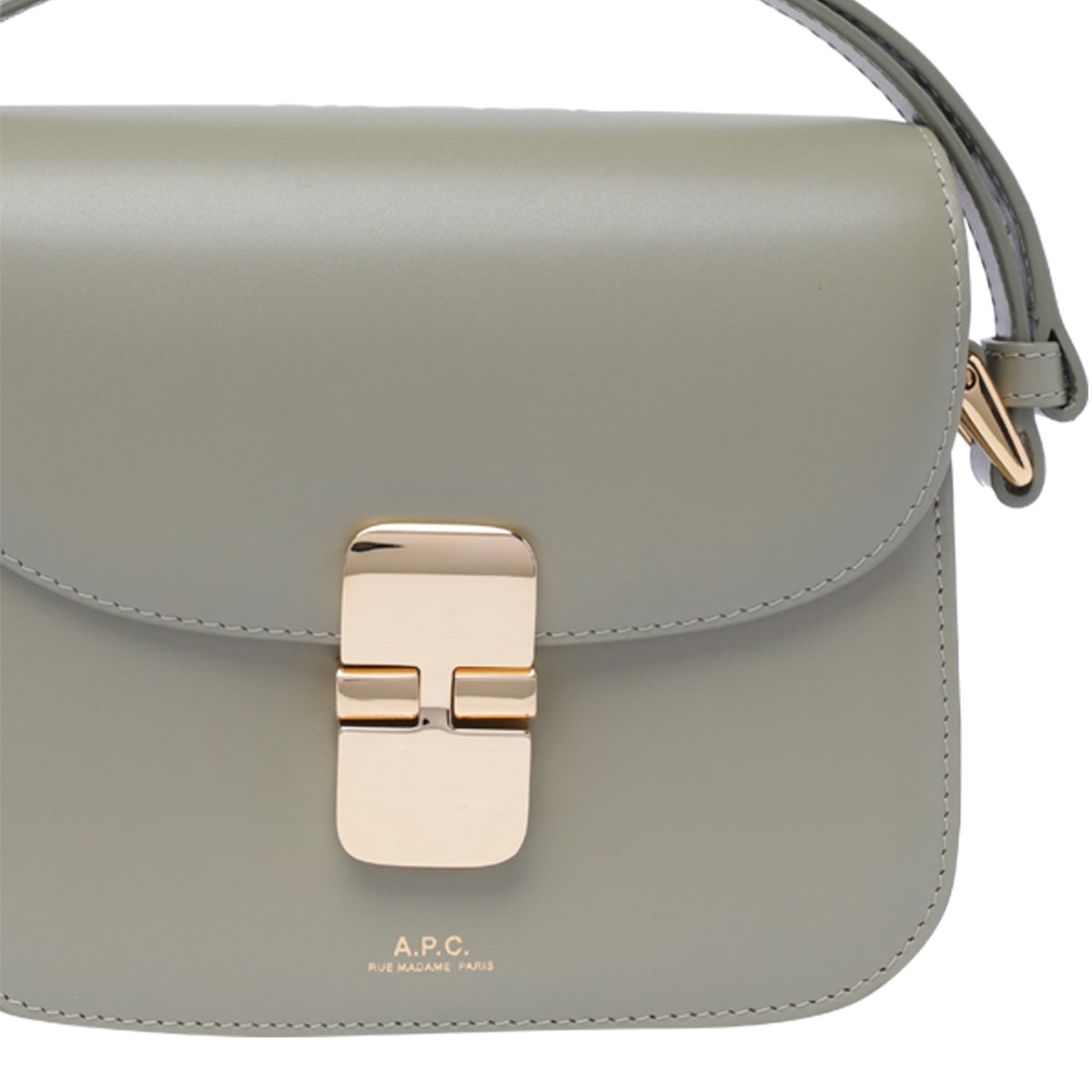 Shop Apc Mini Grace Bag In Green