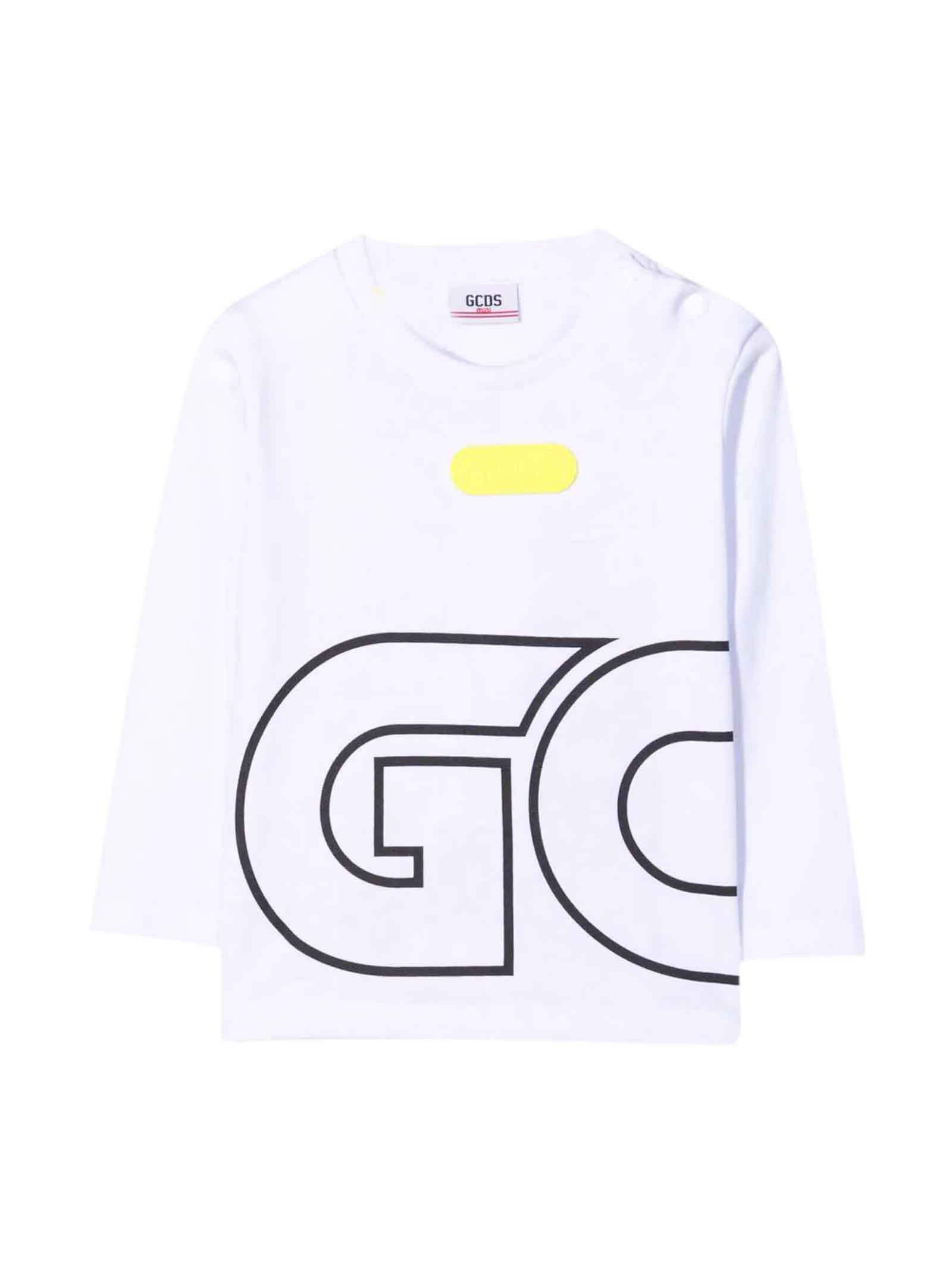 GCDS Mini Unisex White T-shirt