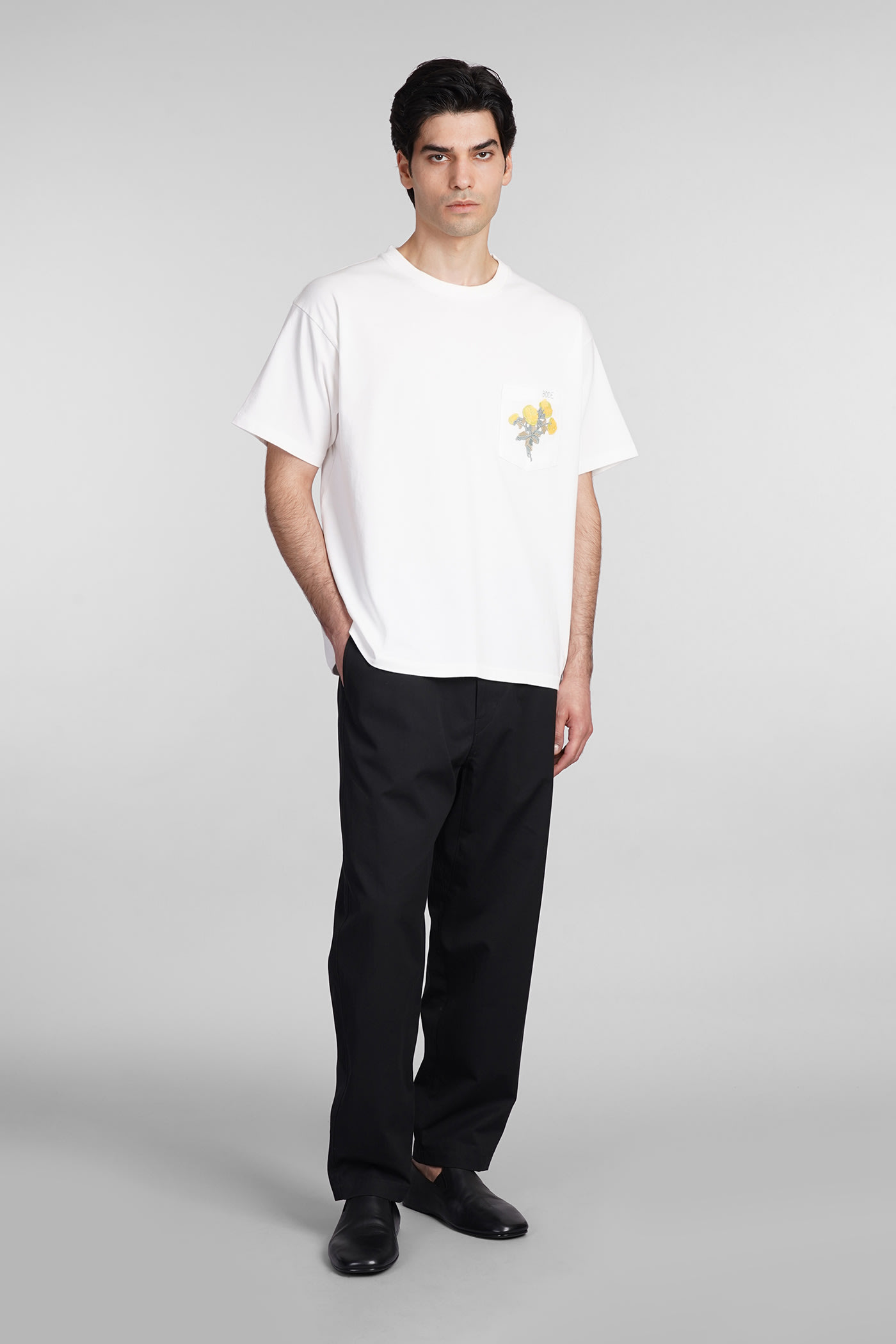 Shop Bode T-shirt In White Cotton