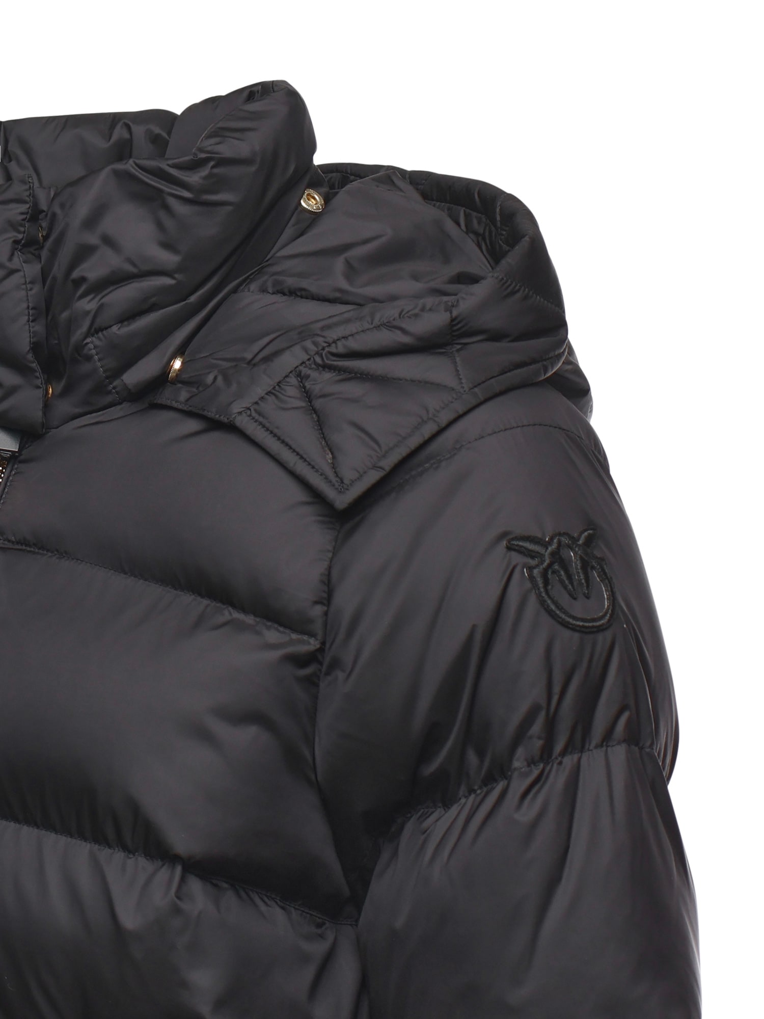 Pinko Calzone Down Jacket In Blue
