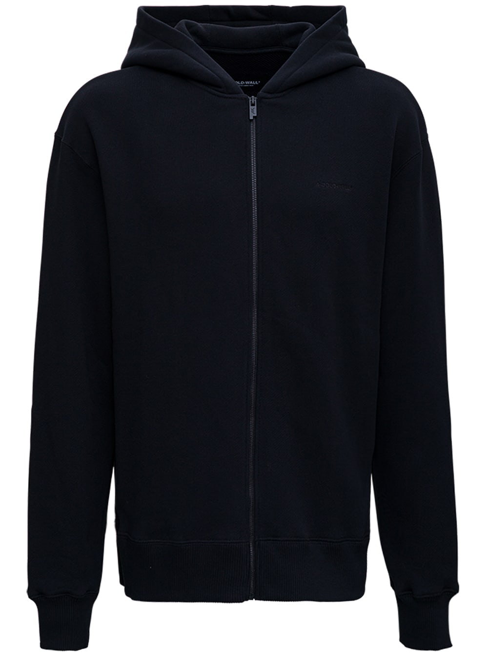 A-COLD-WALL Black Jersey Hoodie With Logo