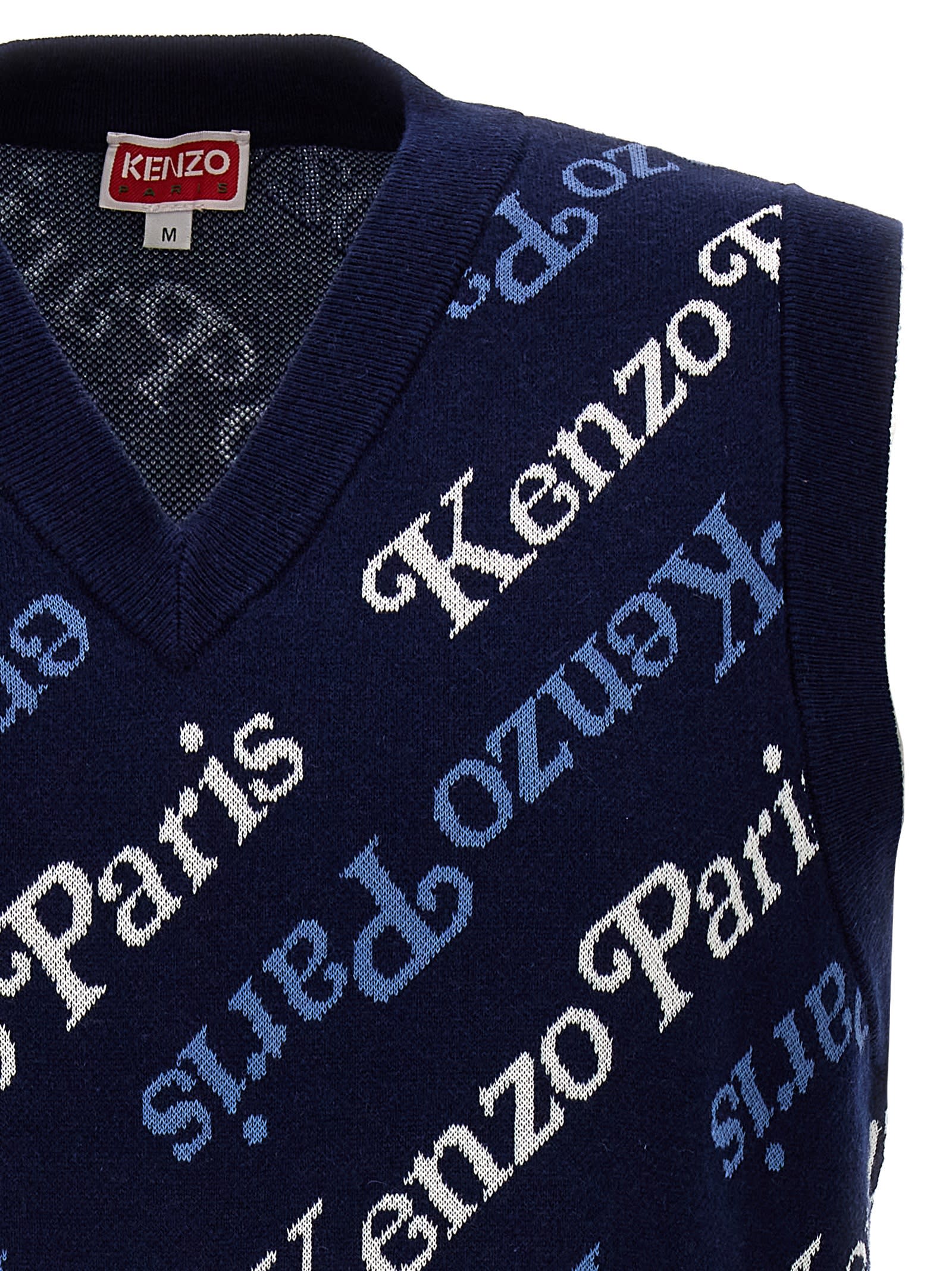 Shop Kenzo By Vest Vest In Blue
