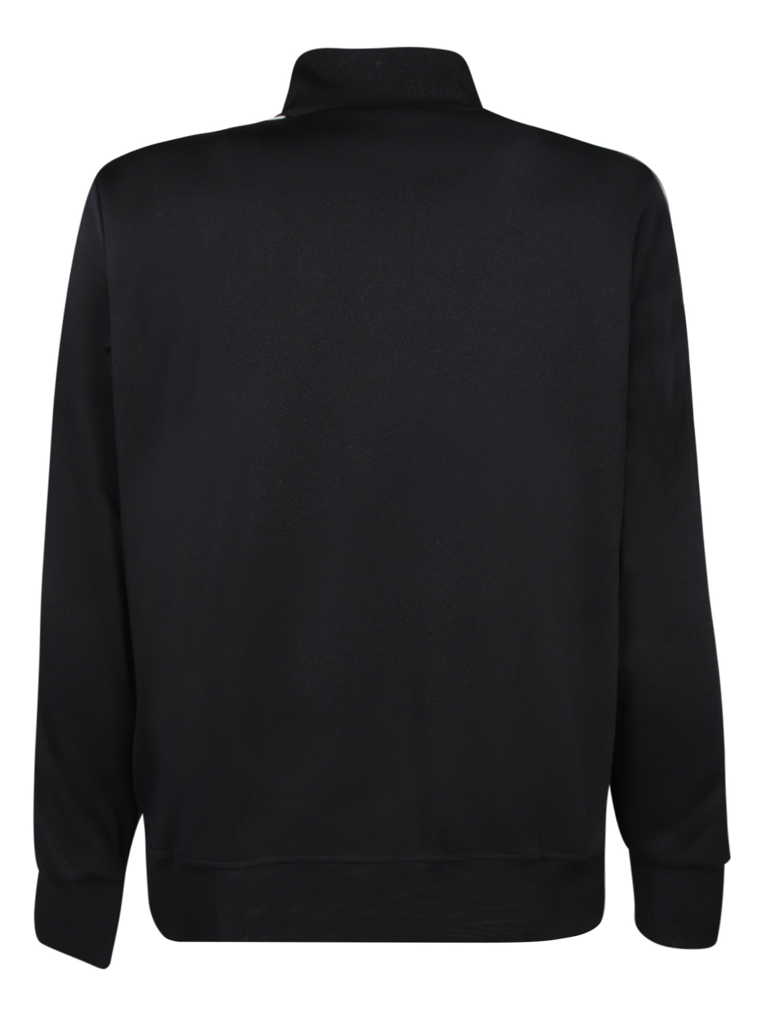 Shop Palm Angels Zippered Black Jacket