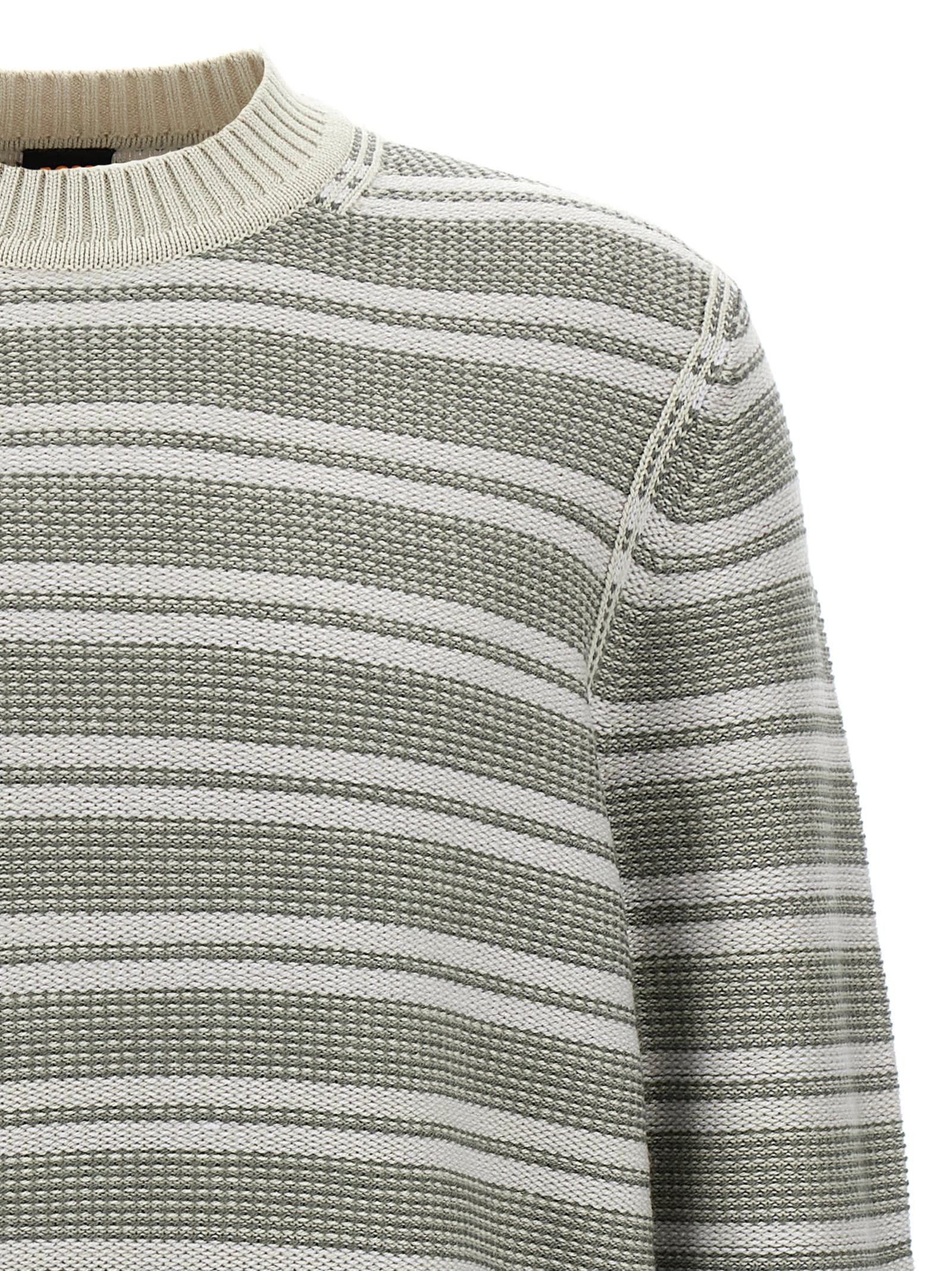 Shop Hugo Boss Amodero Sweater In Beige