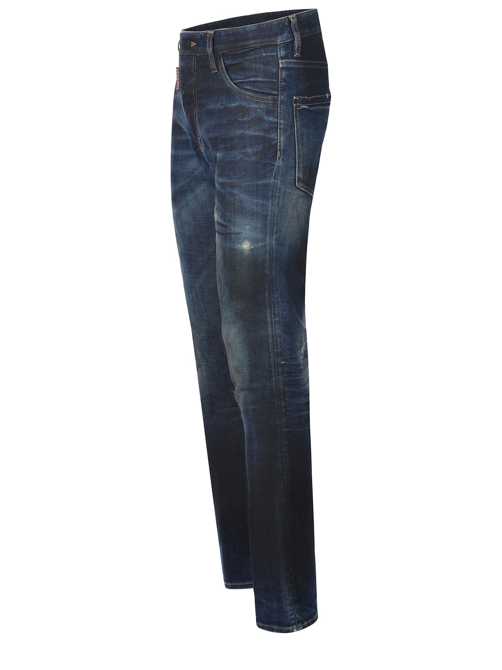 Shop Dsquared2 Jeans  Cool Guy Made Of Denim In Denim Blu