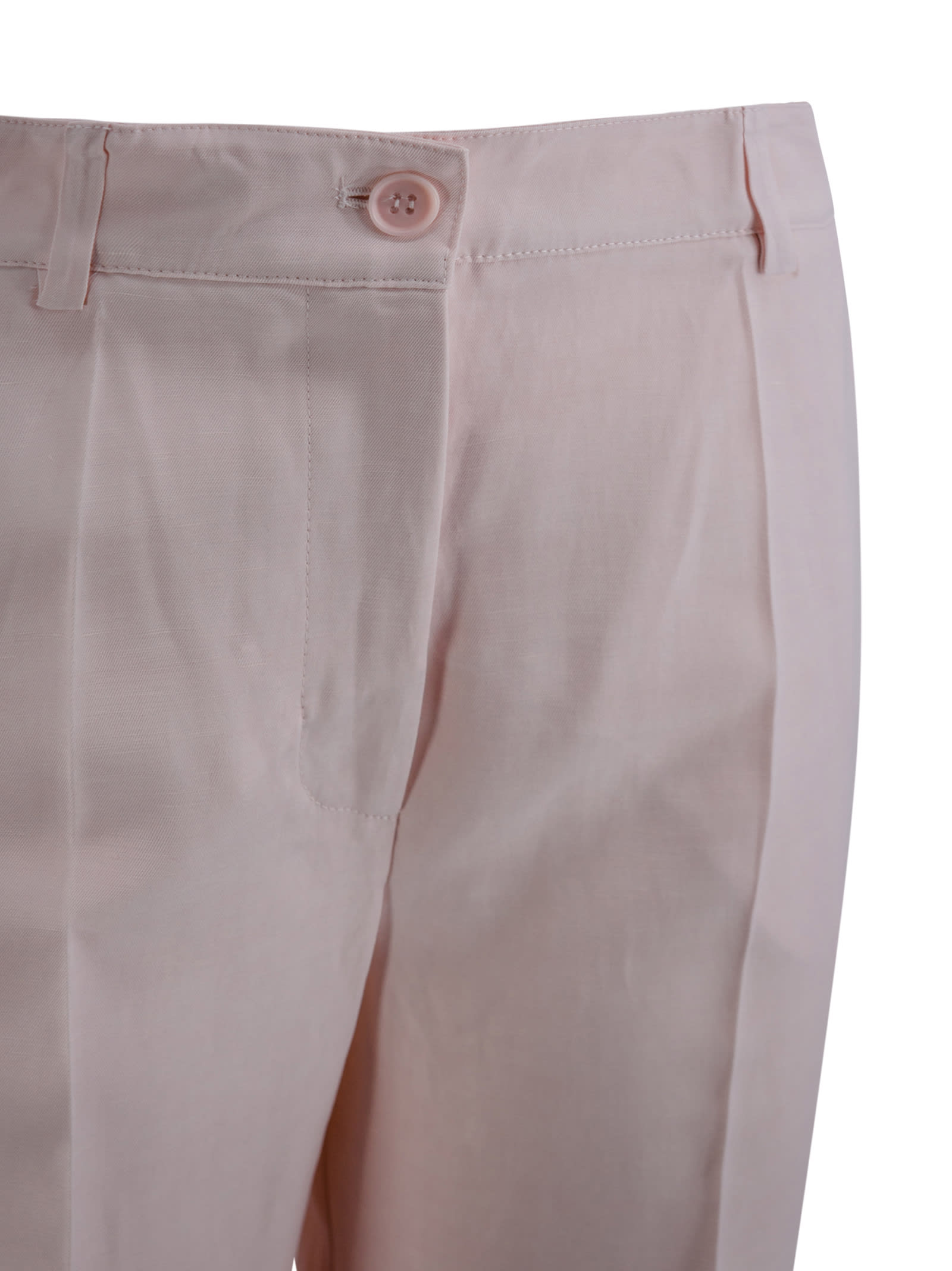 Shop P.a.r.o.s.h Palazzo Trousers In Pink