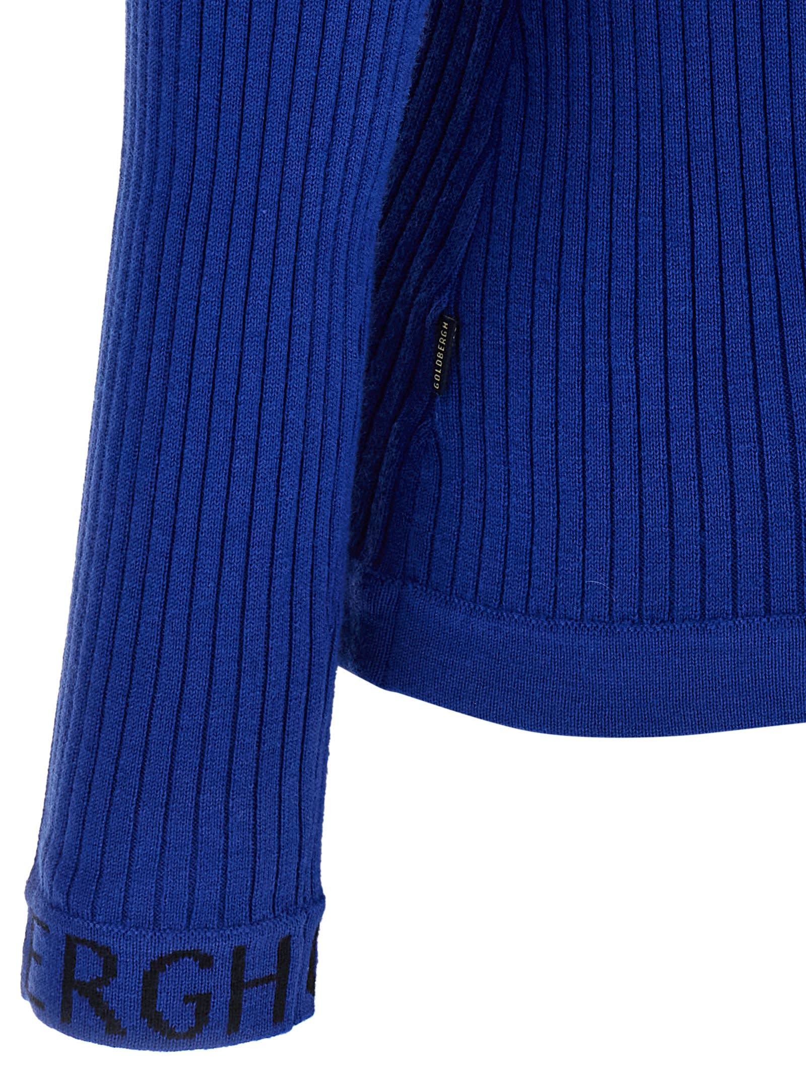 Goldbergh Rimira Turtleneck Pullover In Blue