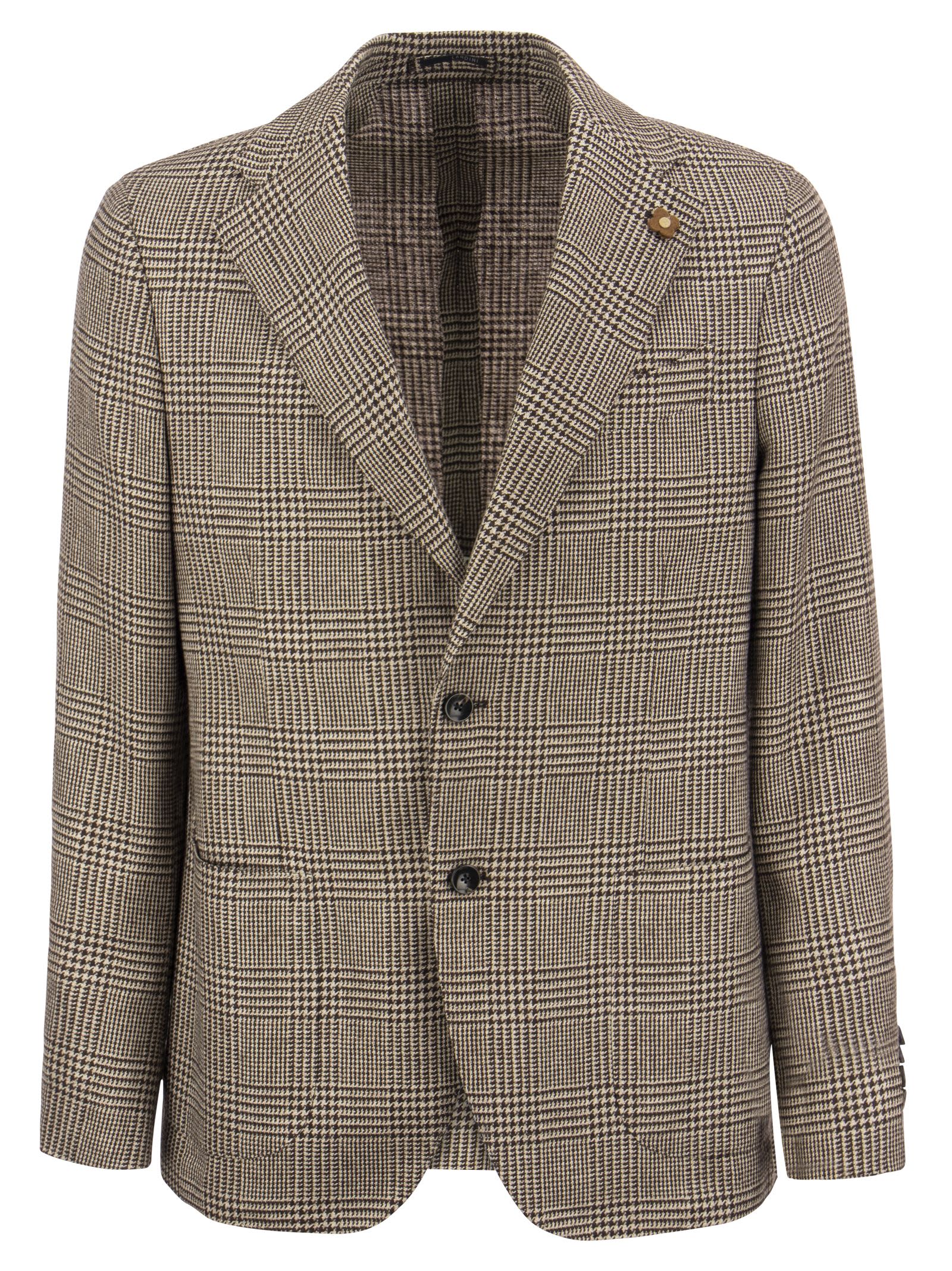 Lardini Wool And Linen Jacket Blazer