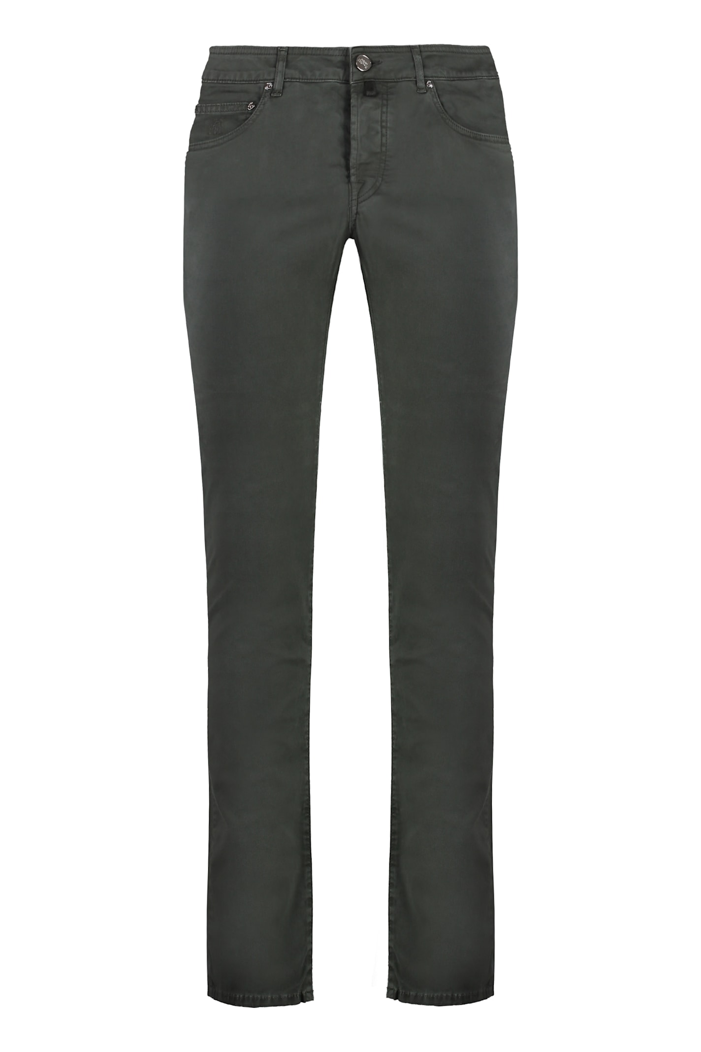 Moorer Credi Slim Fit Jeans In Black