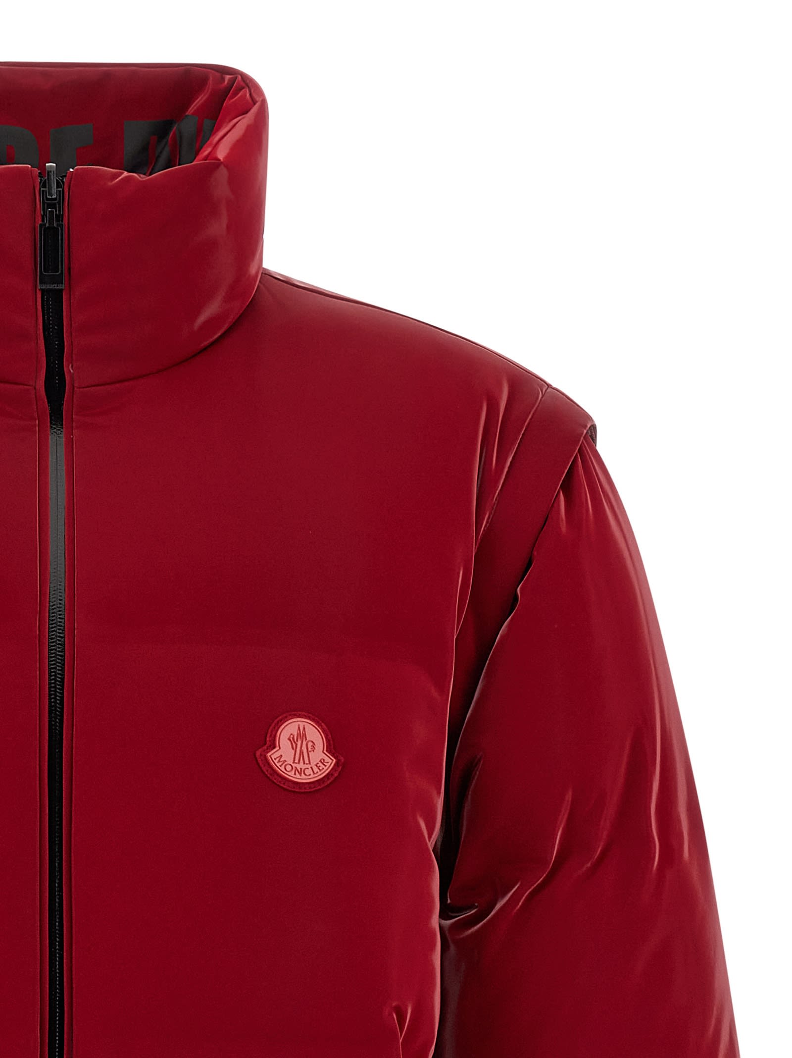 Moncler Genius Moncler X Asap Rocky Throttle Down Jacket In Red