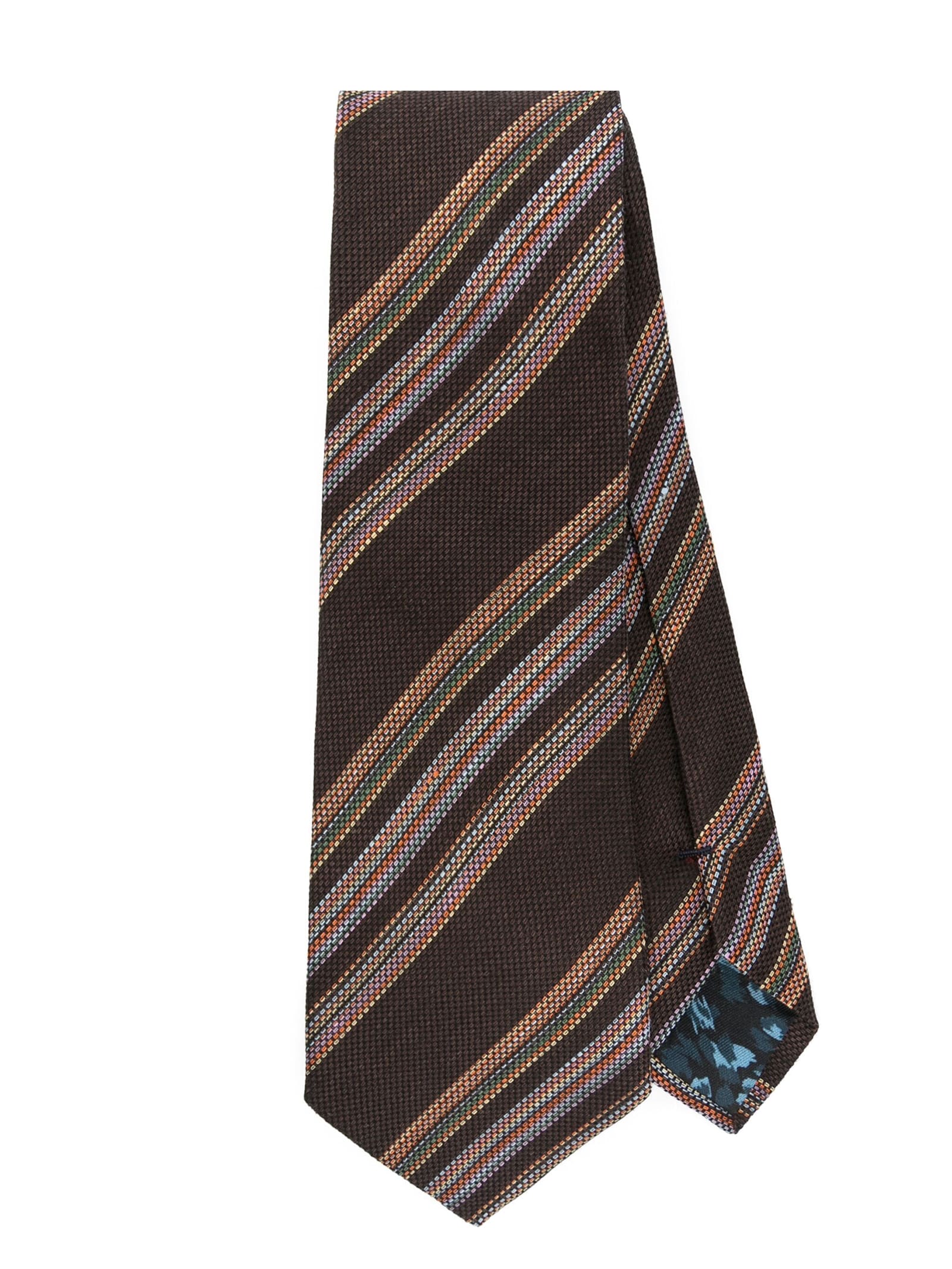 Men Tie 8cm Block Stripes