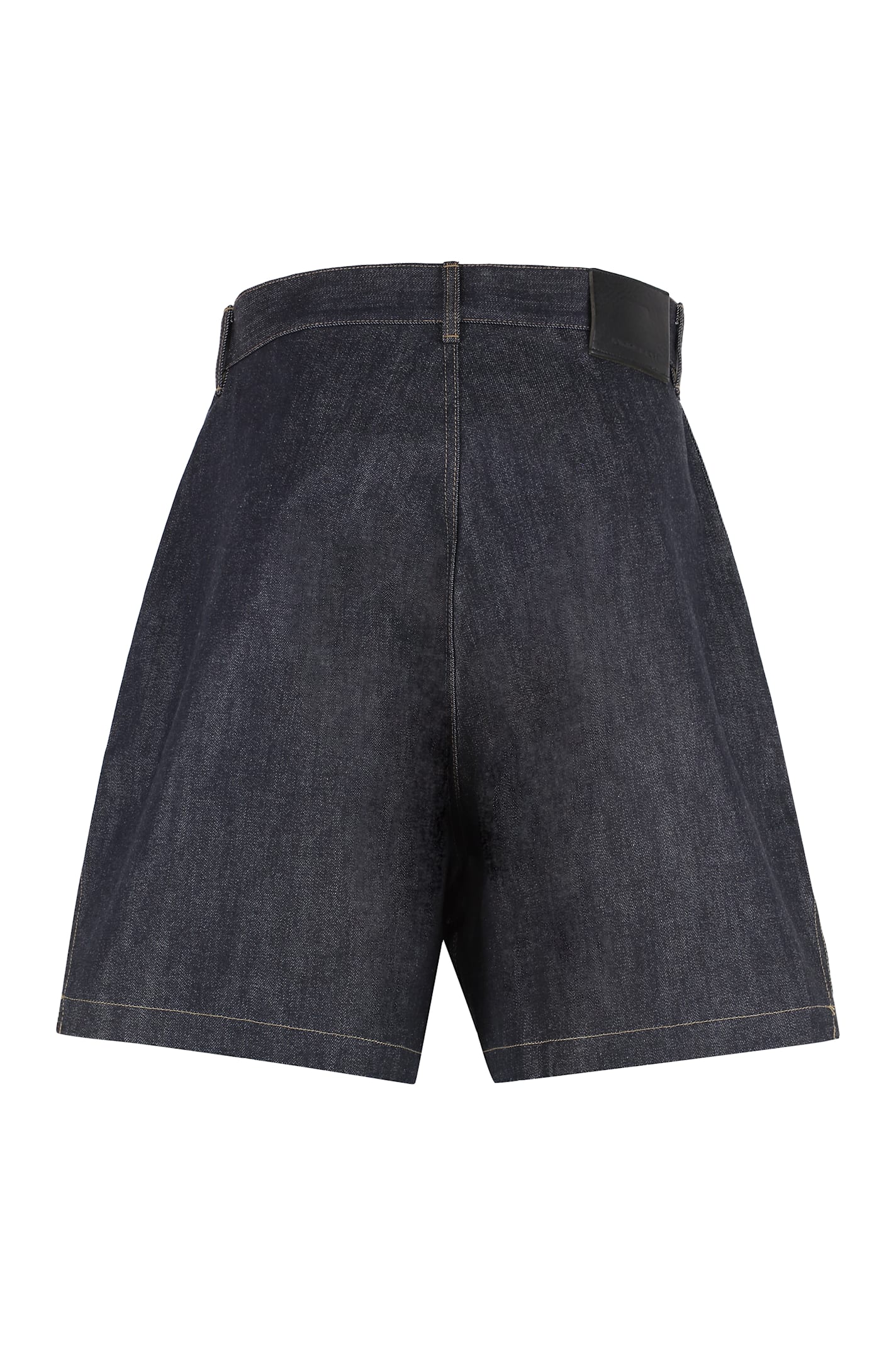 DRKSHDW RICK OWENS X DRKSHDW - DENIM BERMUDA SHORTS