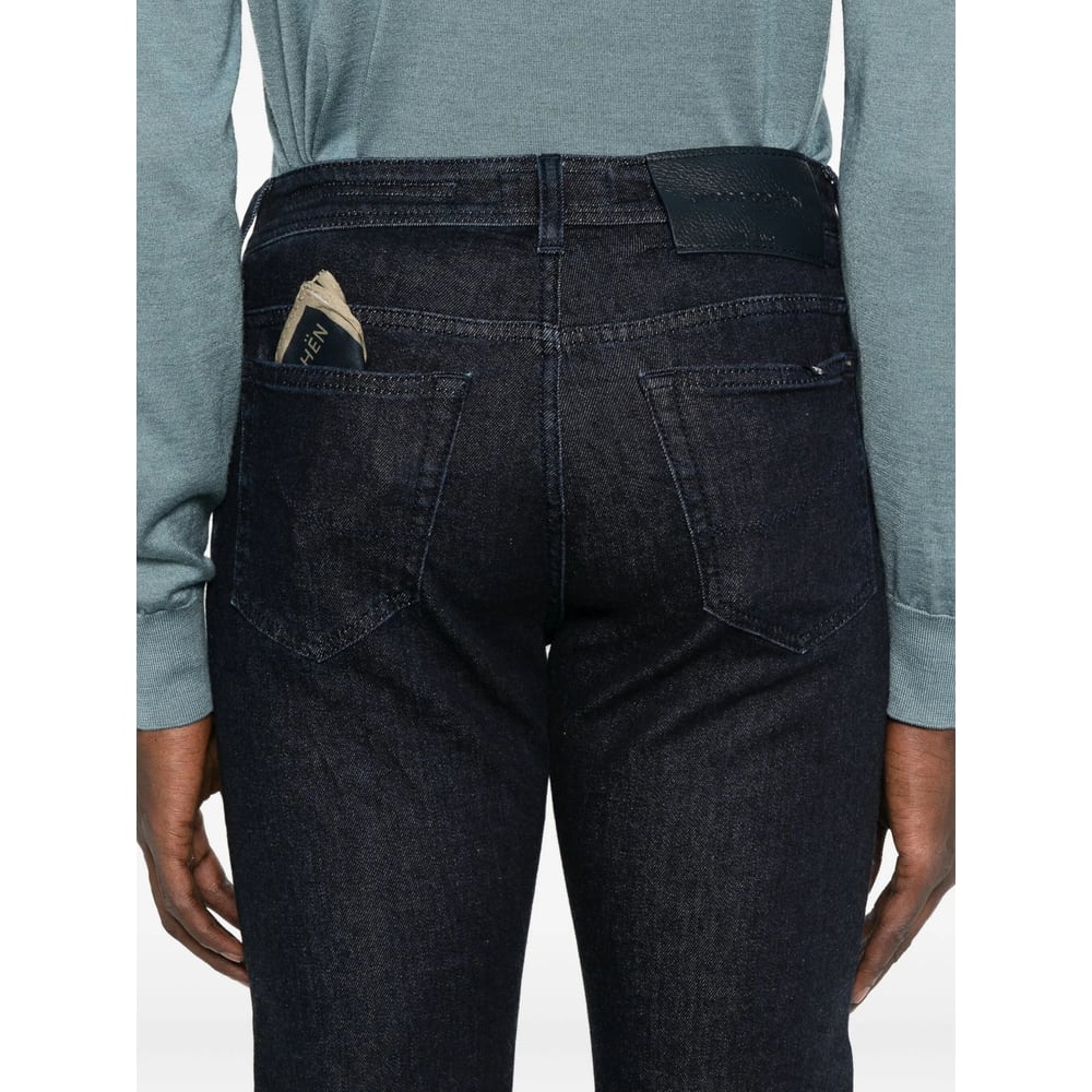 Jacob Cohen Nick Five-pocket Jeans In Black