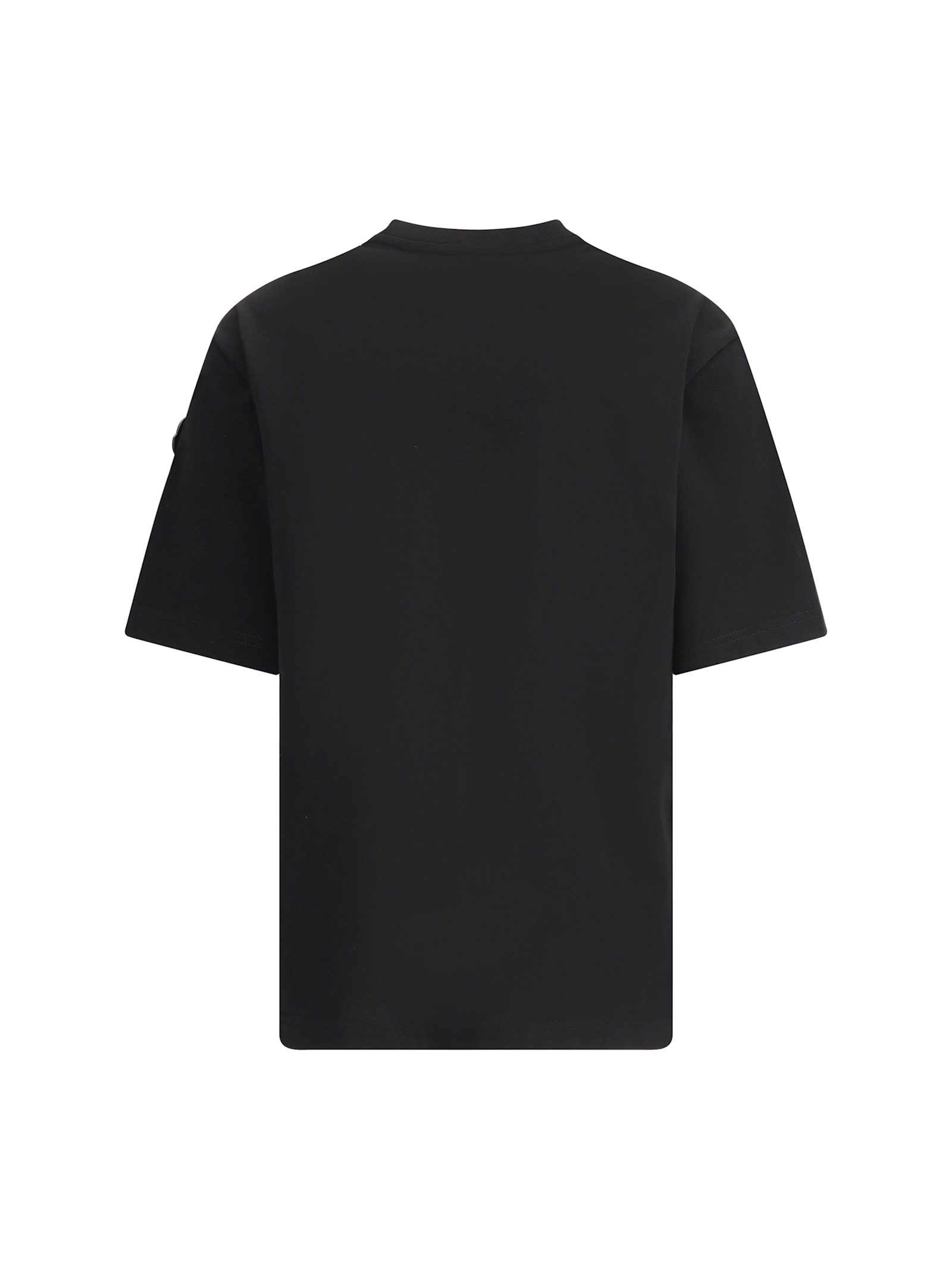 Moncler Genius T-shirt By Moncler X Ee72 By Edward Enninful In Jersey In Black
