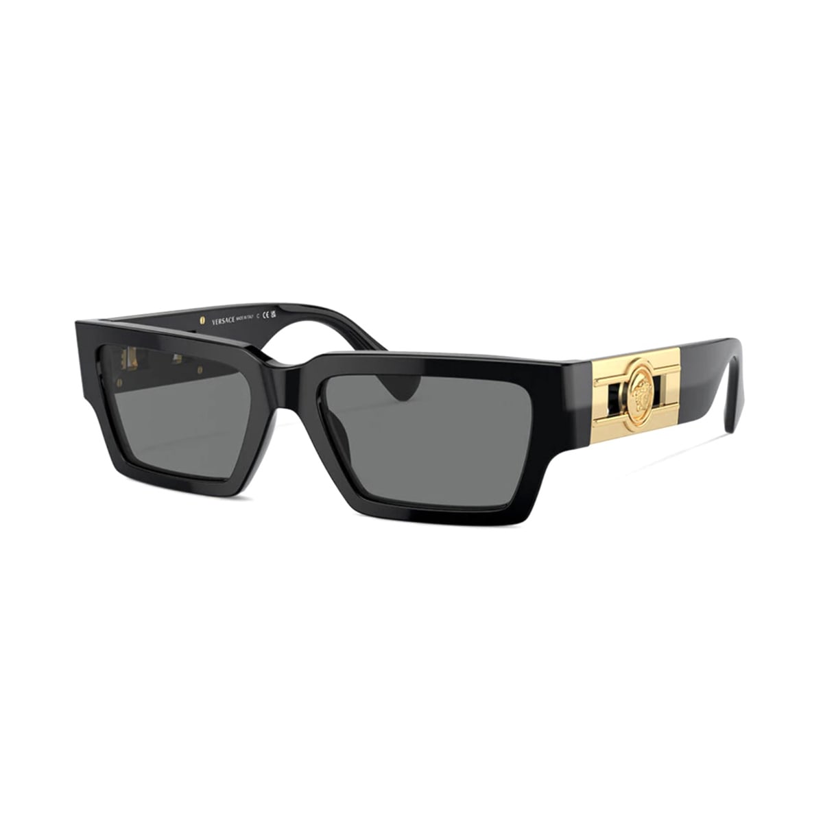 Shop Versace Ve4459 Gb1/87 Sunglasses In Nero