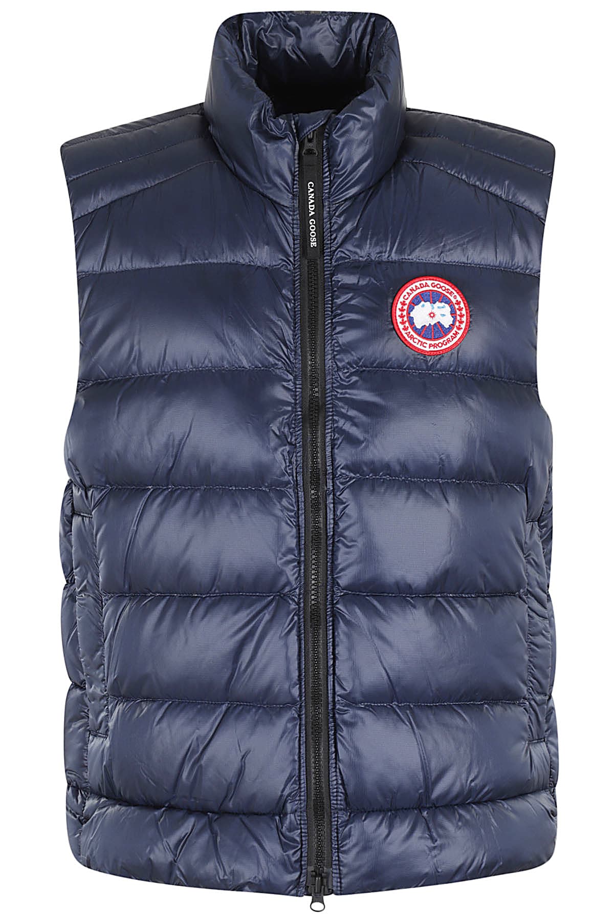 Shop Canada Goose Cg Crofton Vest In Atlantic Navy