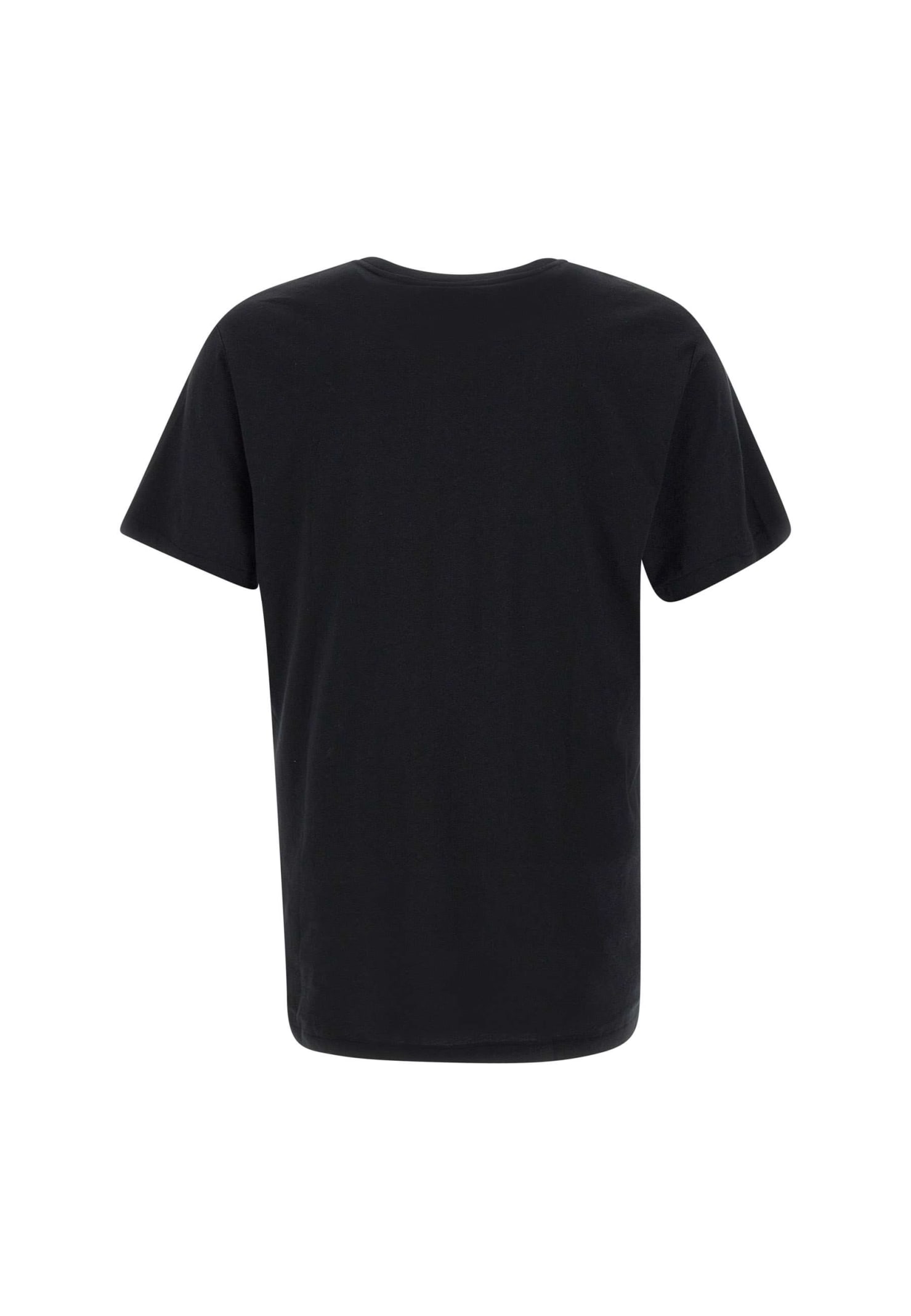 Shop Polo Ralph Lauren Msw Cotton T-shirt In Polo Black