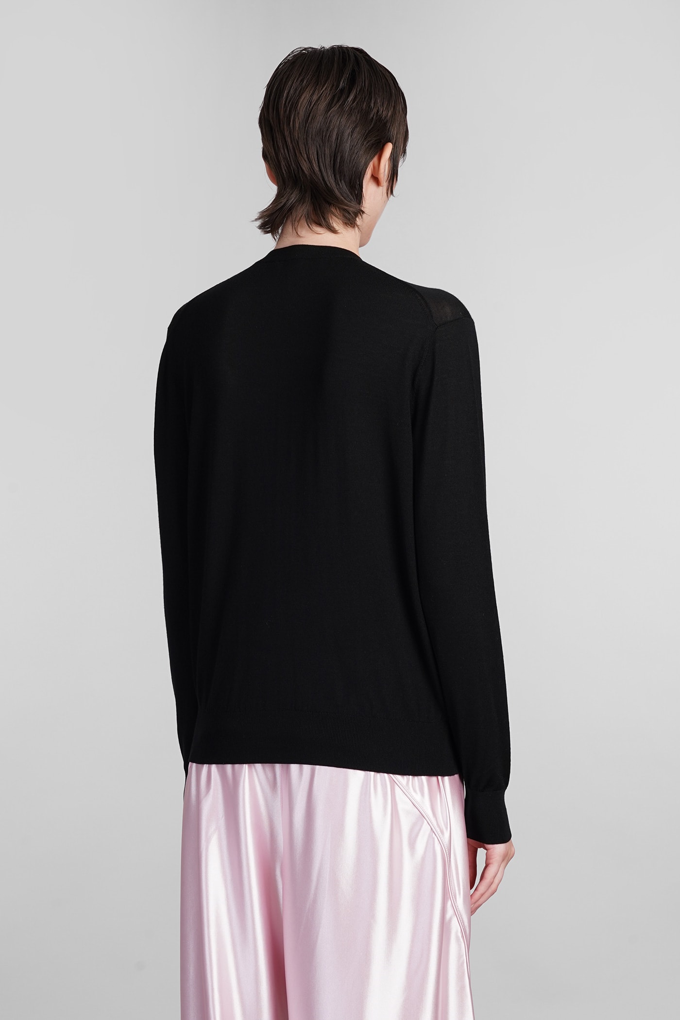 Alexander Wang T Classic Cardigan With Embossed Logo-s Nd T By Alexander Wang Female In Black