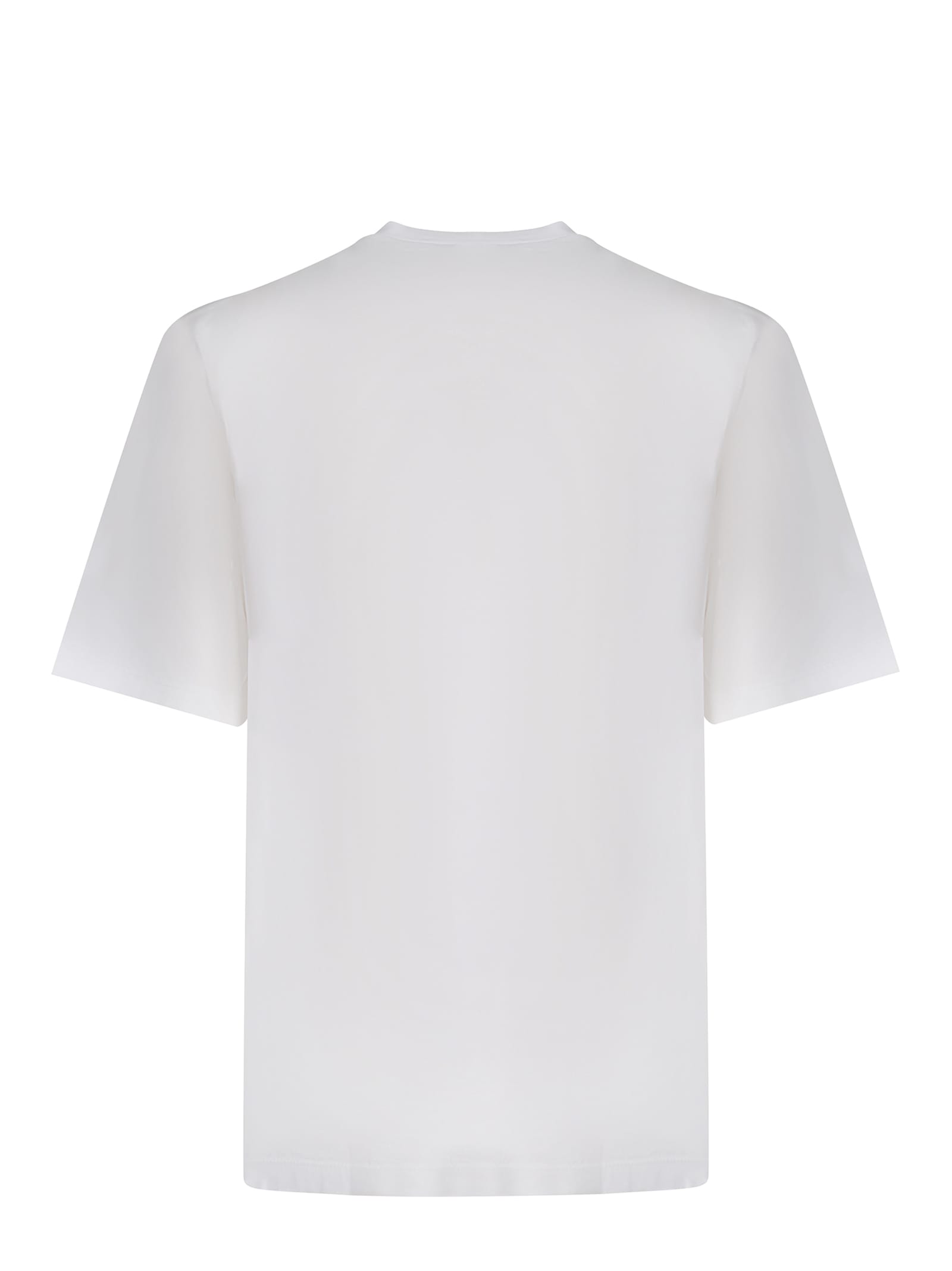 Shop Dsquared2 T-shirt  Made Of Cotton In White