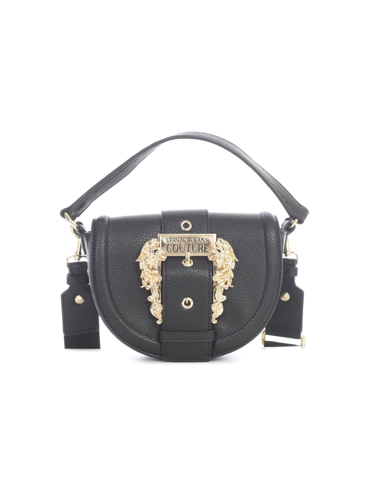 versace jeans couture grana buckle crossbody