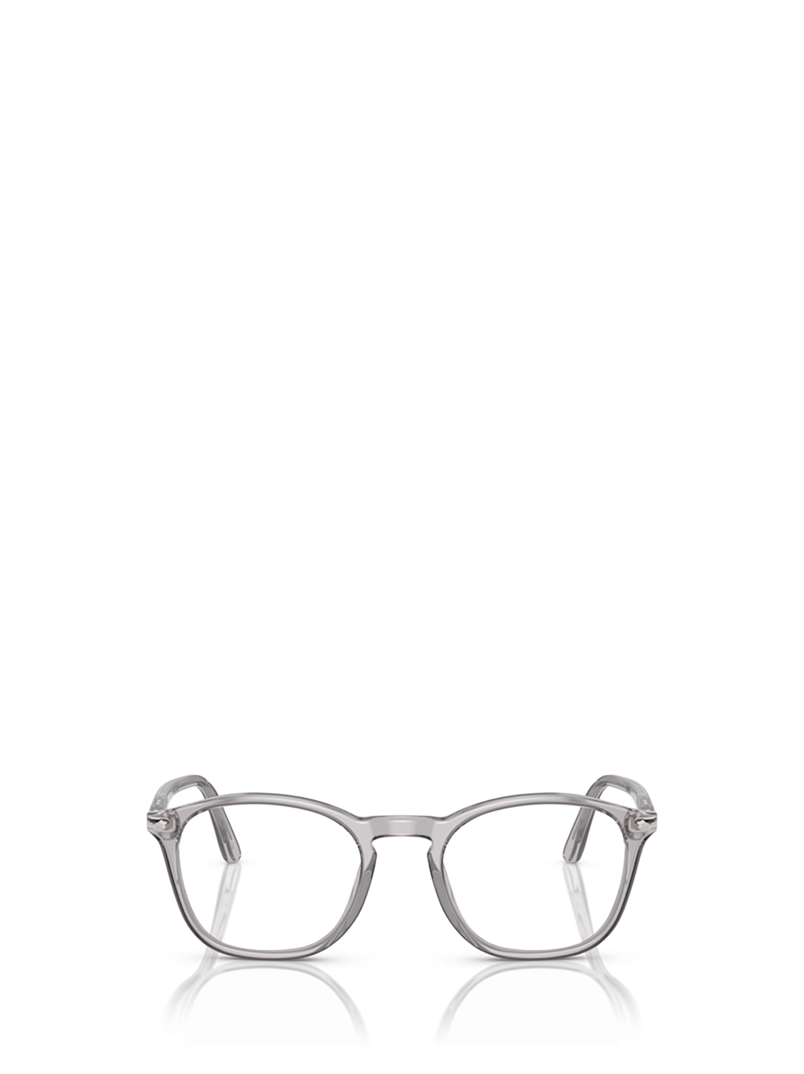 Shop Persol Po3007v Transparent Grey Glasses
