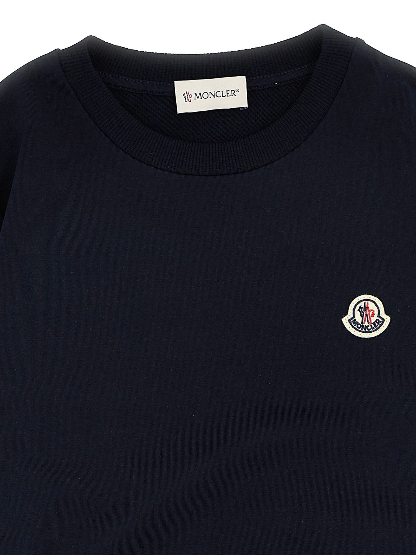 Moncler Two Pieces Suit In Blue