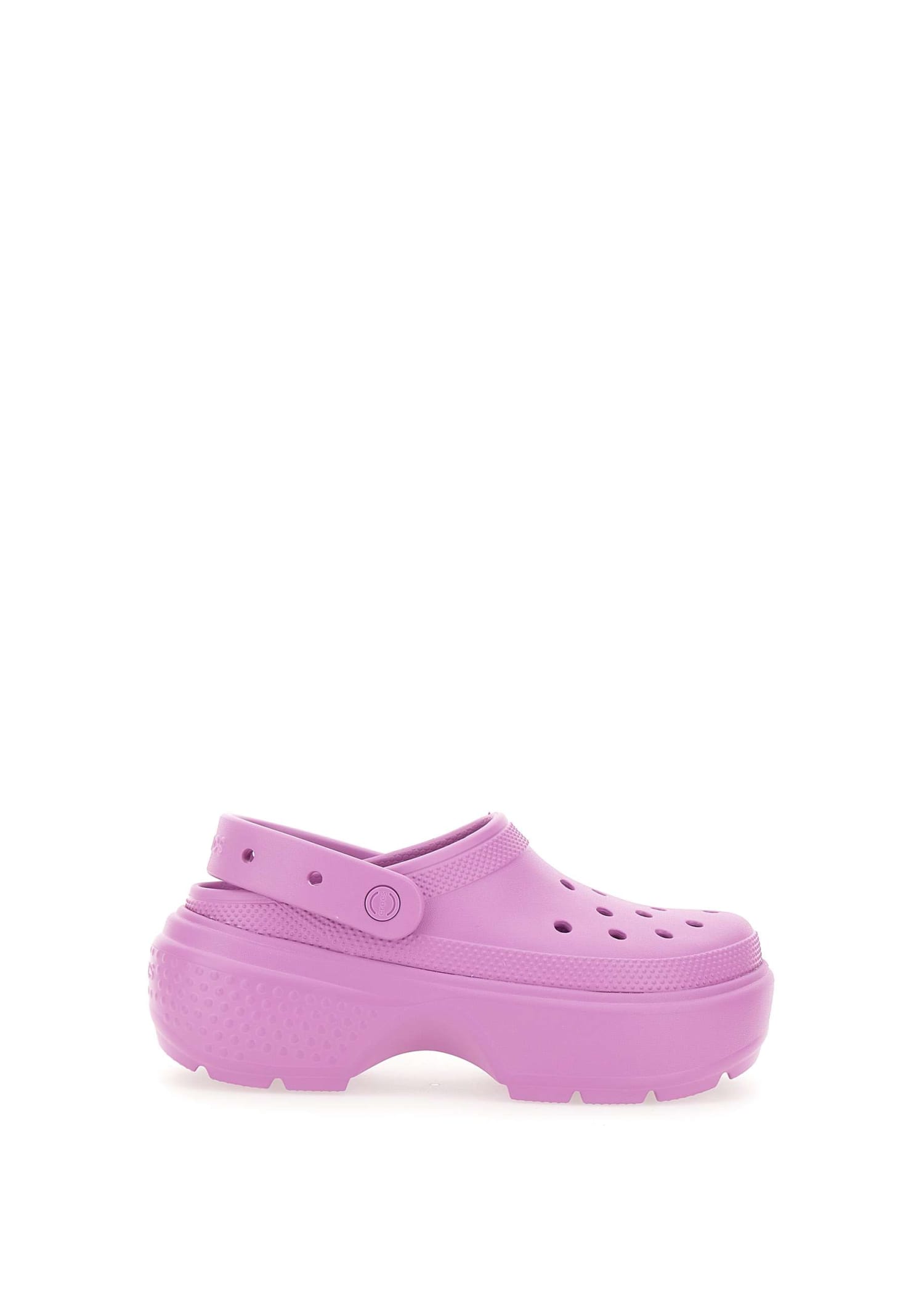 Shop Crocs Stomp Clog Mules In Lilac