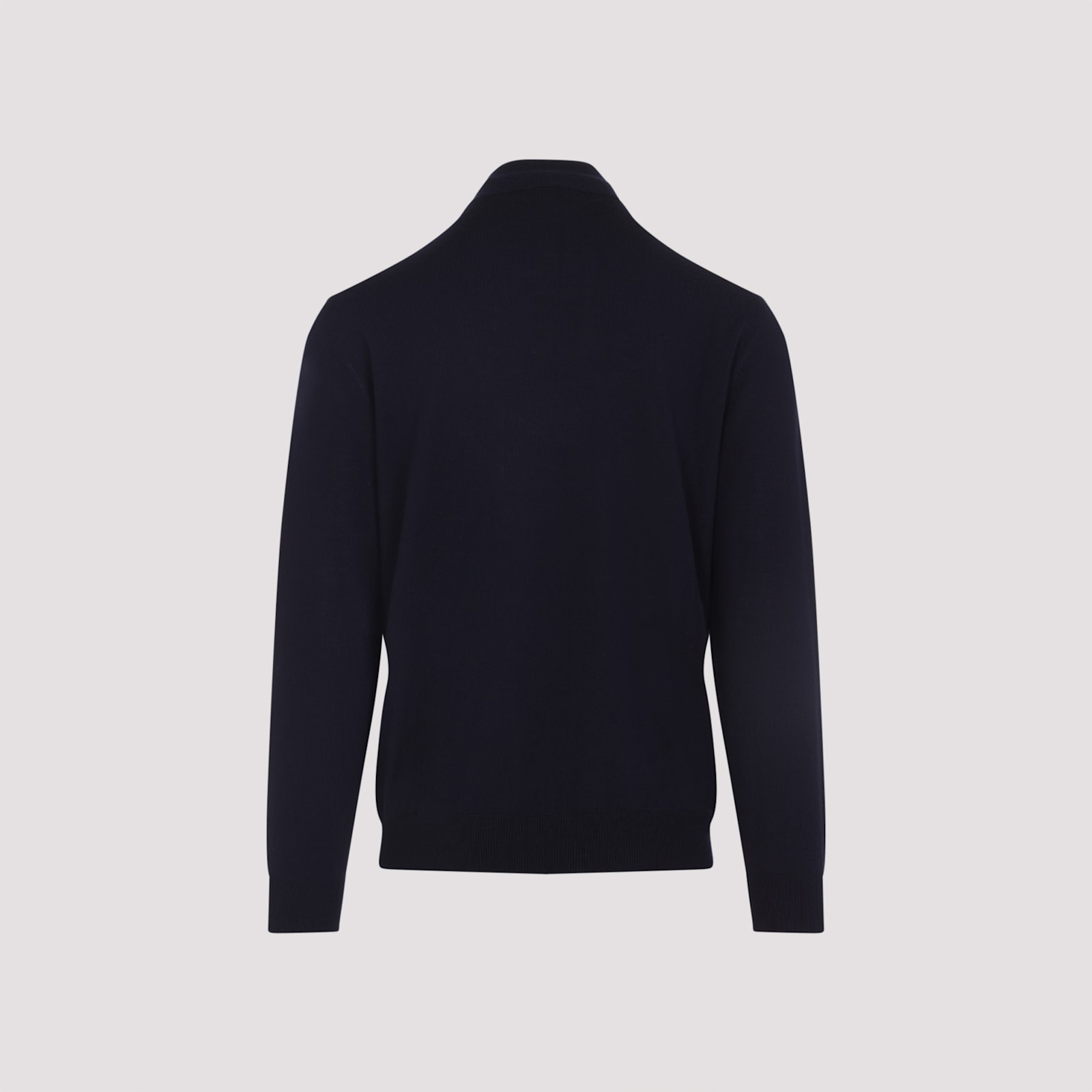 Etro Pegaso-embroidered High-neck Sweater In Blue