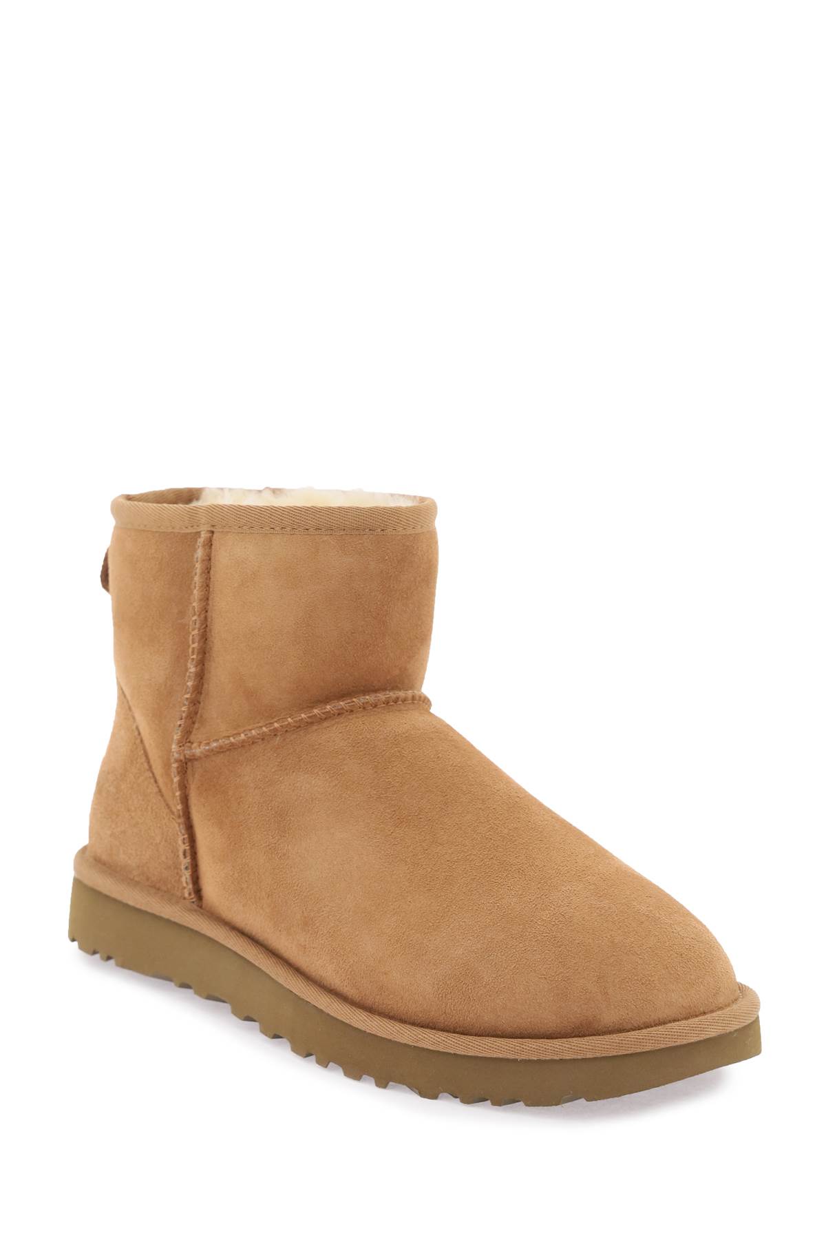 Shop Ugg Classic Mini Ii Ankle Boots In Che Chestnut