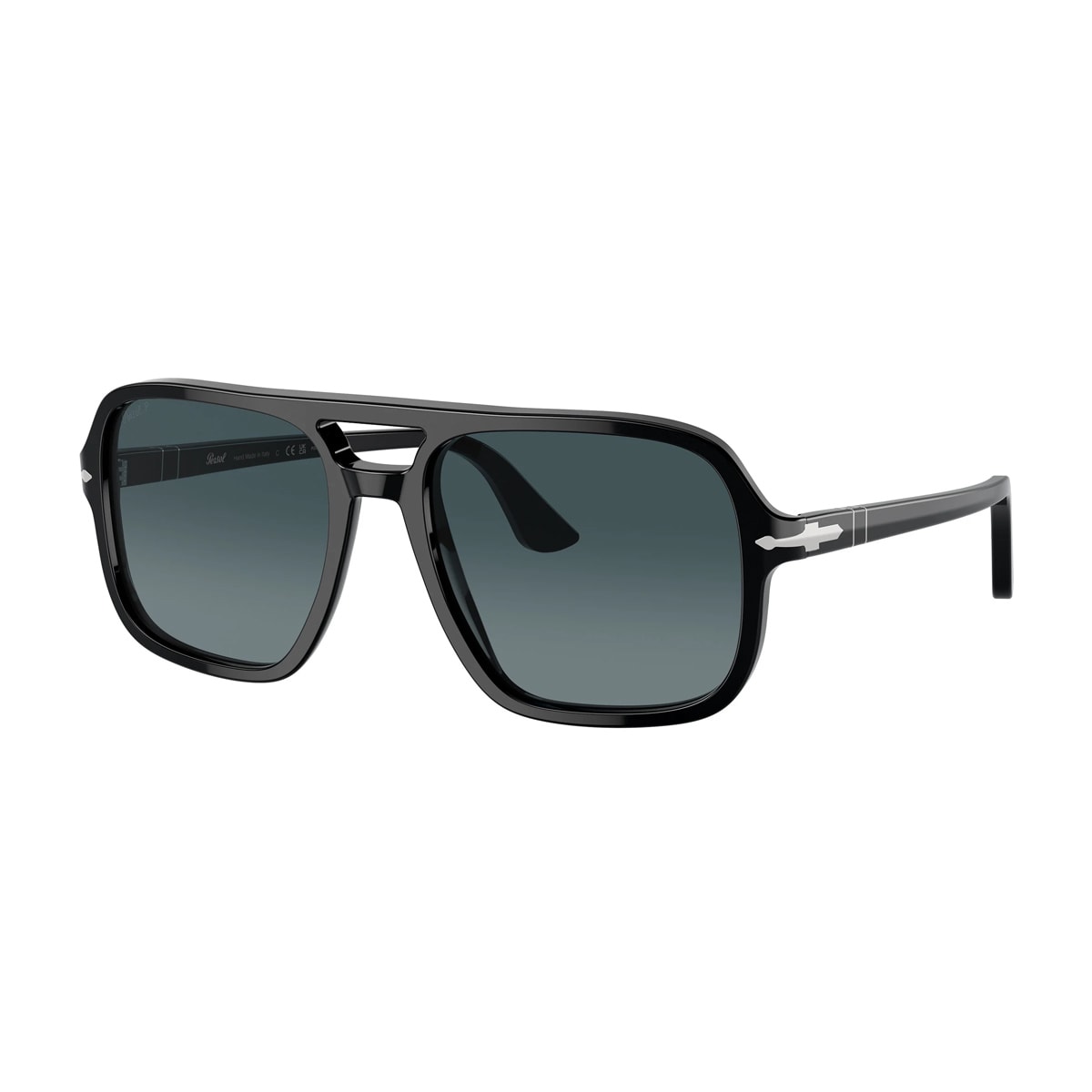 Shop Persol Po3328s 95/s3 Black Sunglasses In Nero