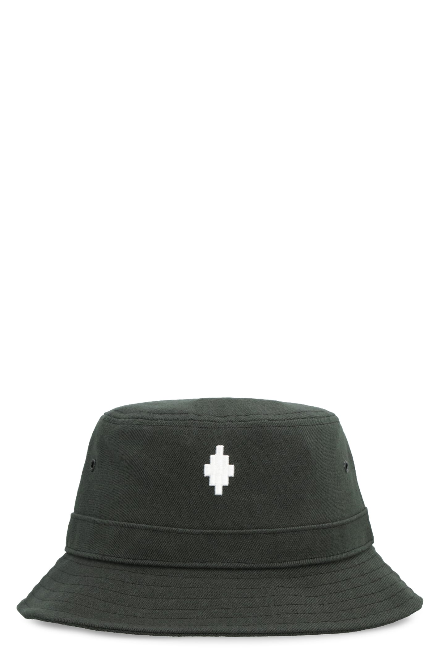 Shop Marcelo Burlon County Of Milan Cross Bucket Hat In Black