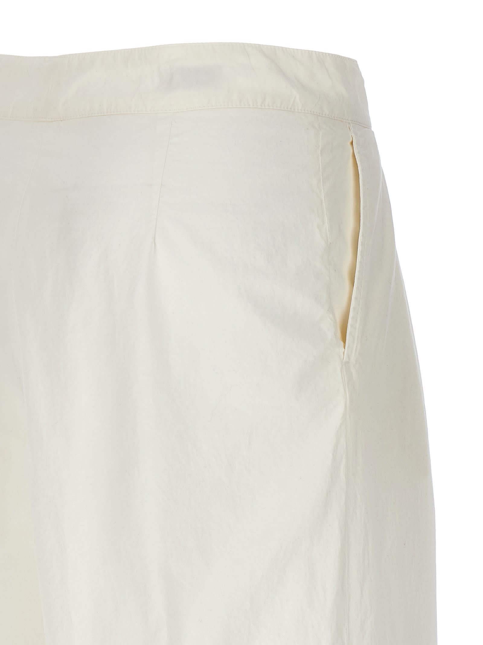 Shop Dries Van Noten Pamplona Trousers In White