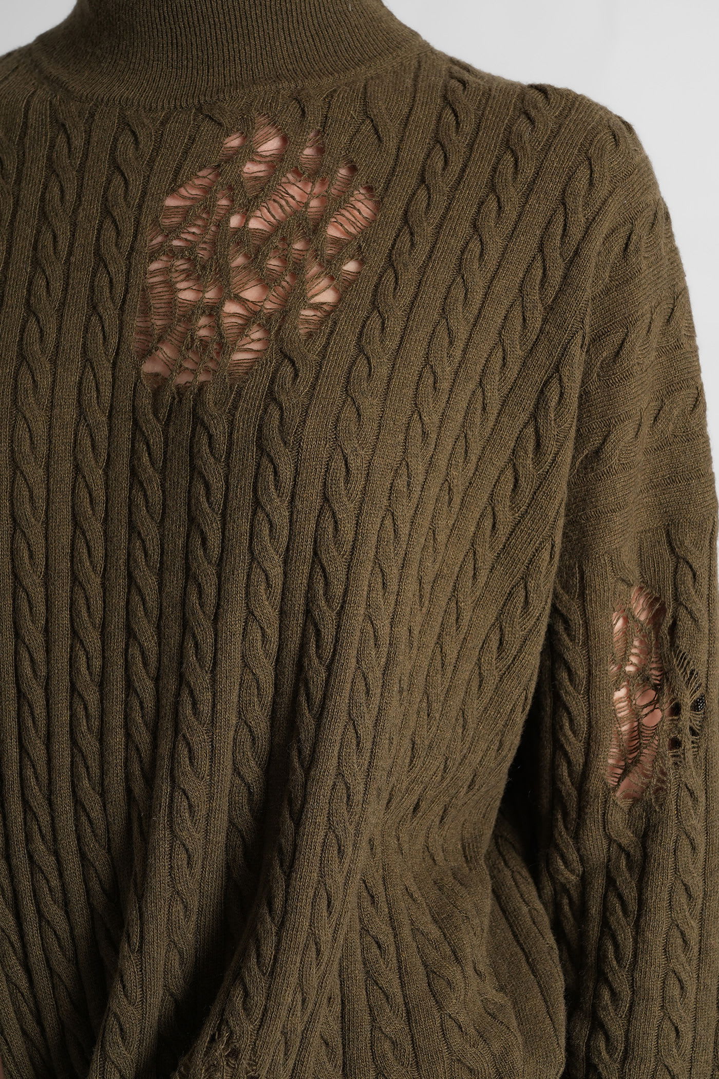 Blumarine Knitwear In Green Polyamide In Green