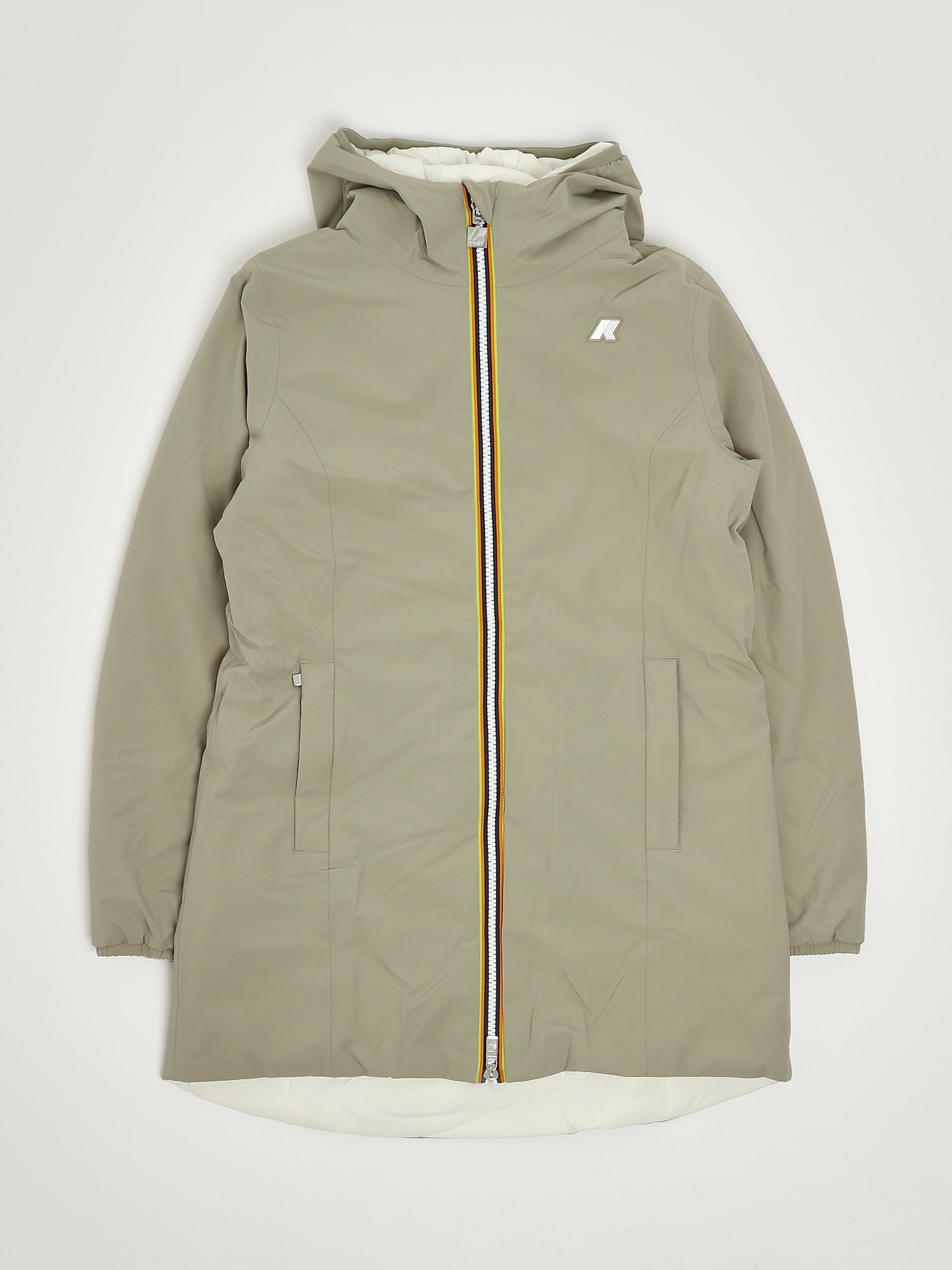 K-way Denise St Warm Double Jacket Jacket In Green