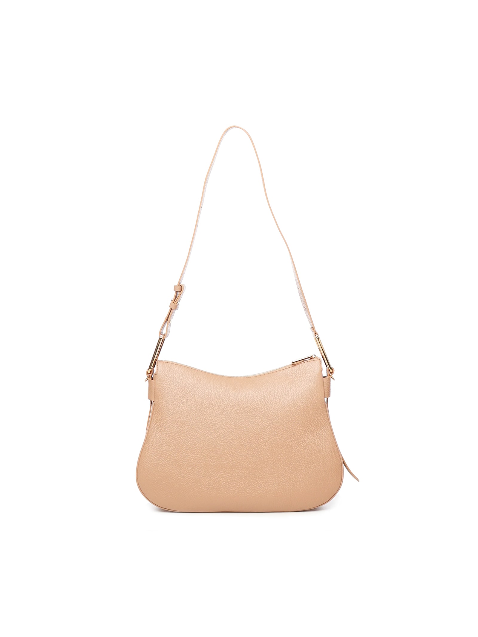 Coccinelle Magie Soft Medium Hobo Bag In Peach
