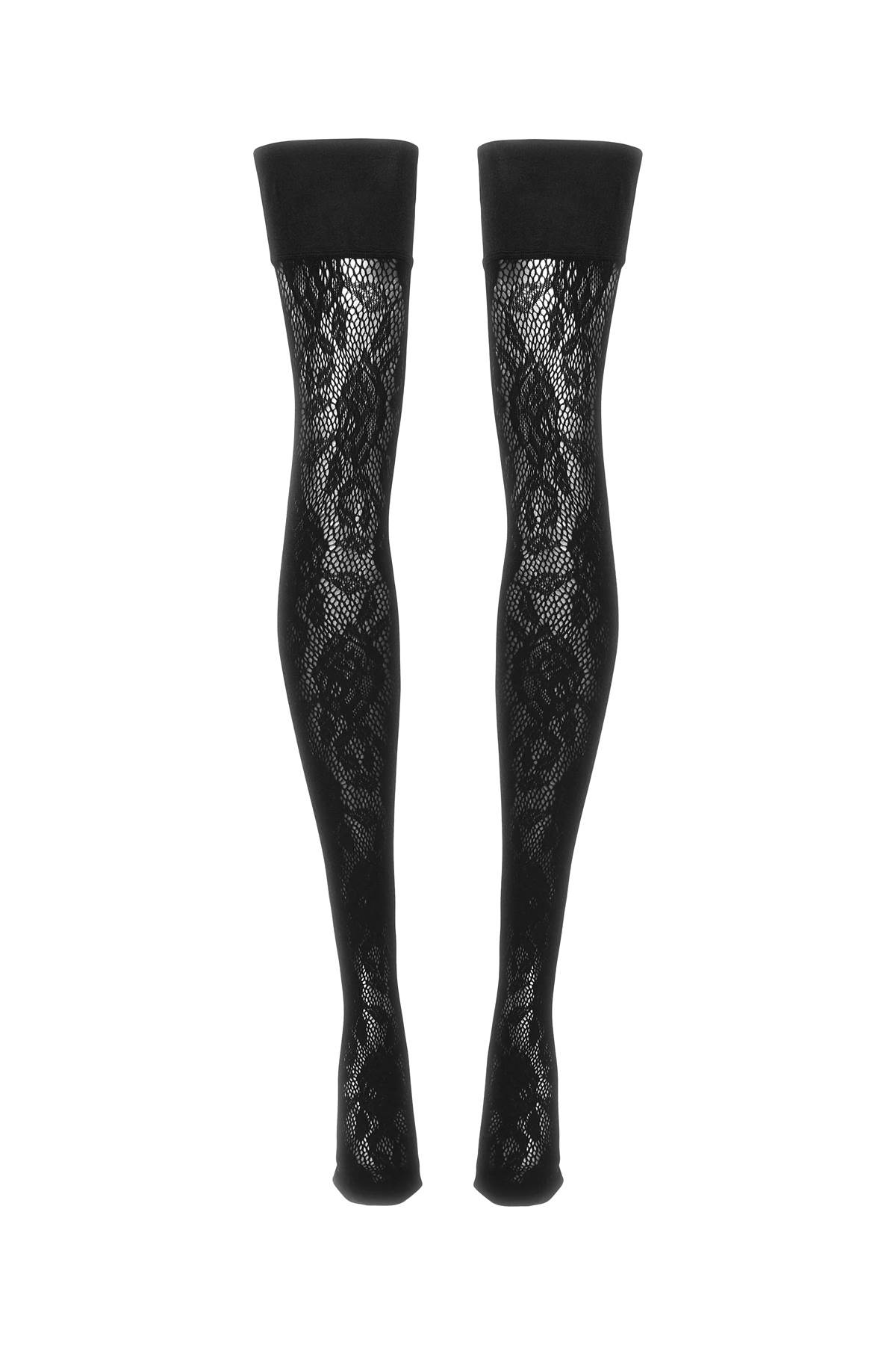 Lace Thigh-high Stockings With